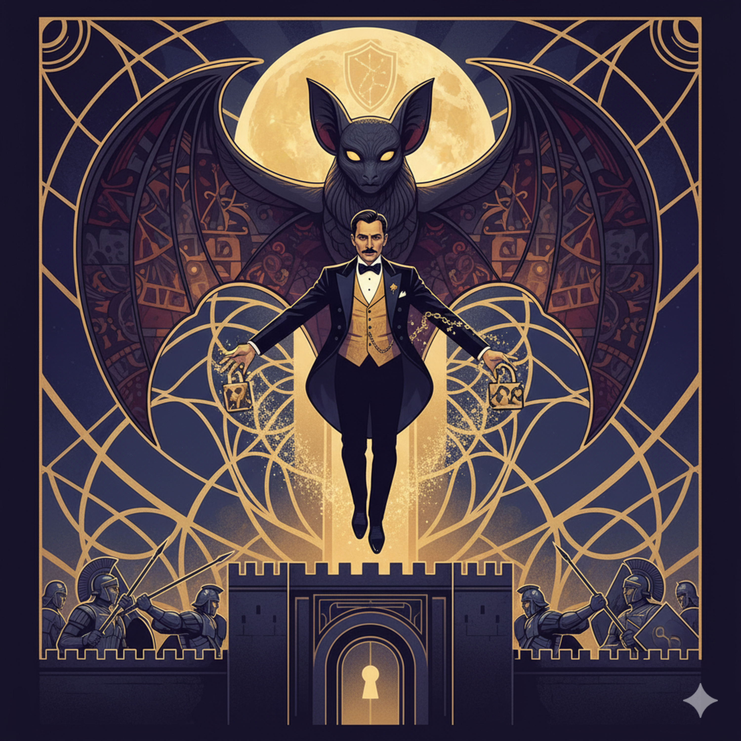 #382 - Murciélago, Sitio de Jerusalén, Harry Houdini 🦇⭕🎩 episode artwork