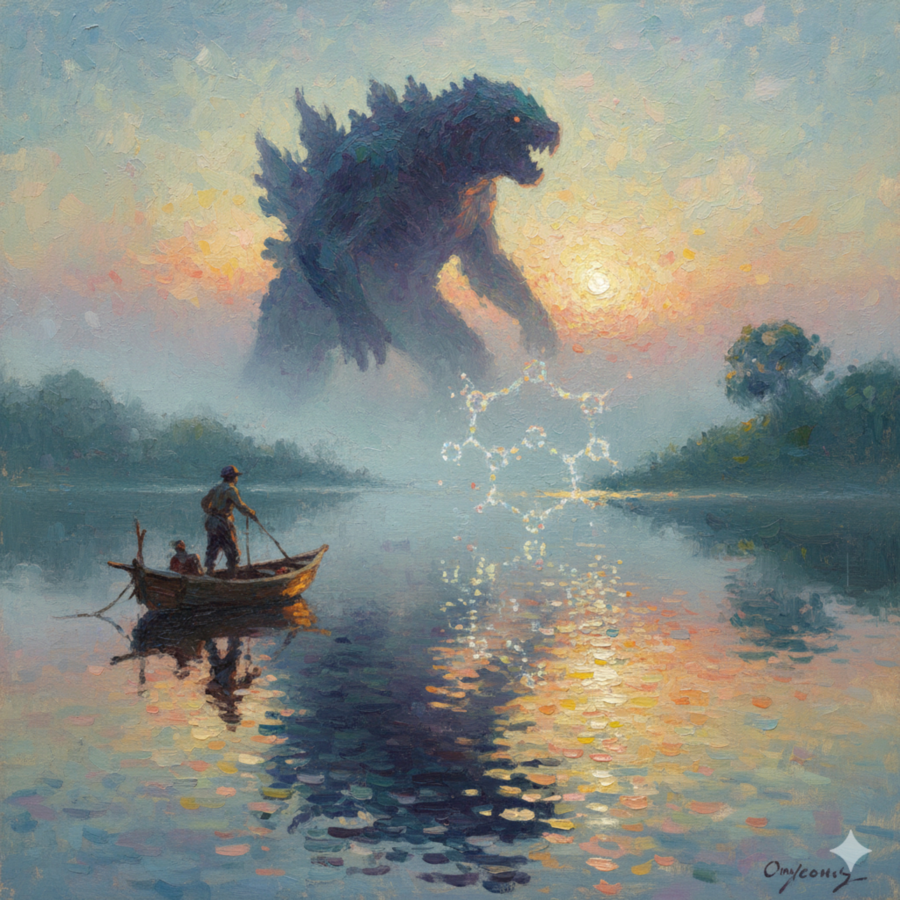 #433 - Glucosa, Orellana, Kaiju 🍯🚣🦖 episode artwork