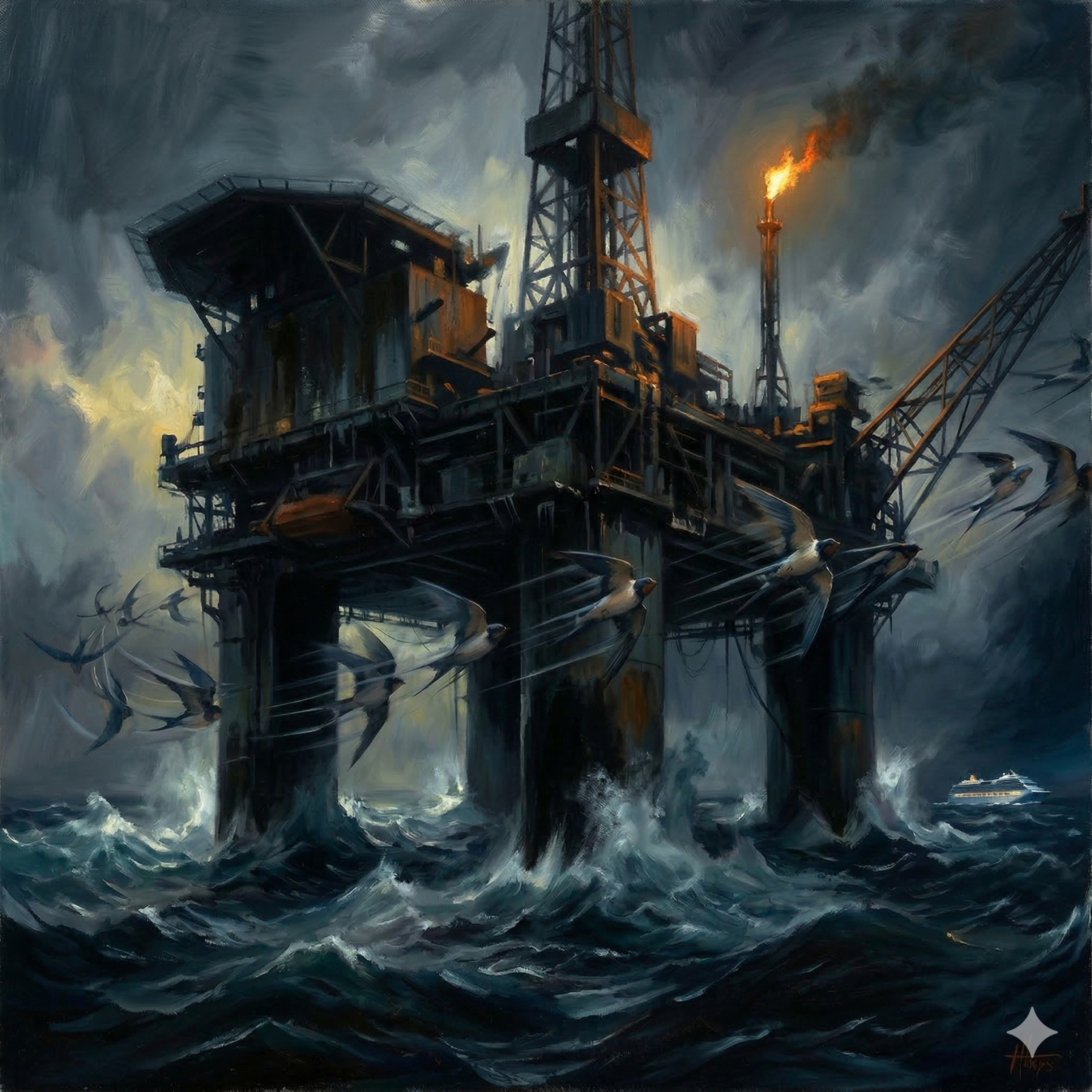 #442 - Plataforma Petrolifera, Golondrinas, Turismo 🛢️🐦‍⬛🧳 episode artwork
