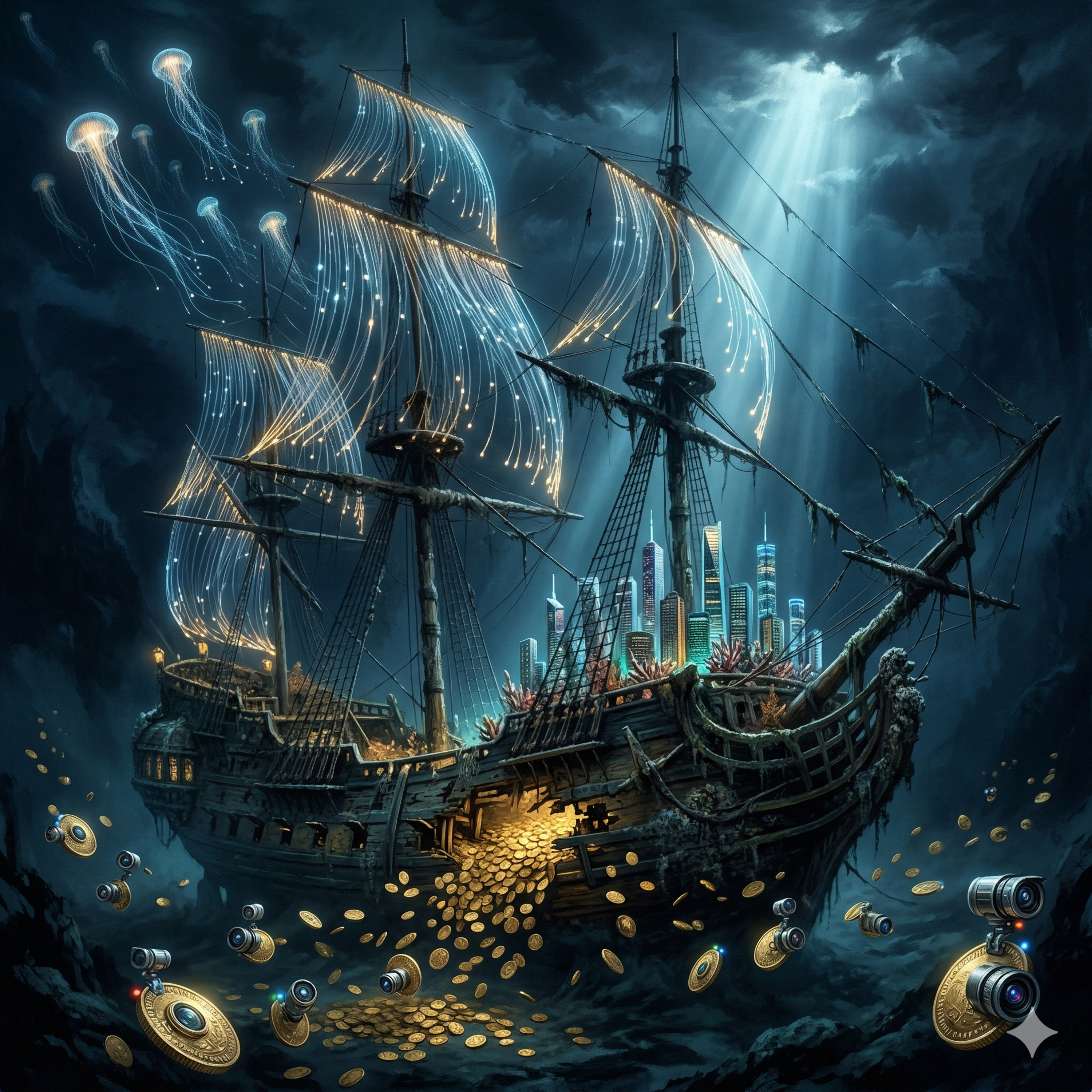 #446 - Espionaje, Ciudades Globales, Galeón San José 🕵️‍♂️ 🏙️ ⚓ episode artwork