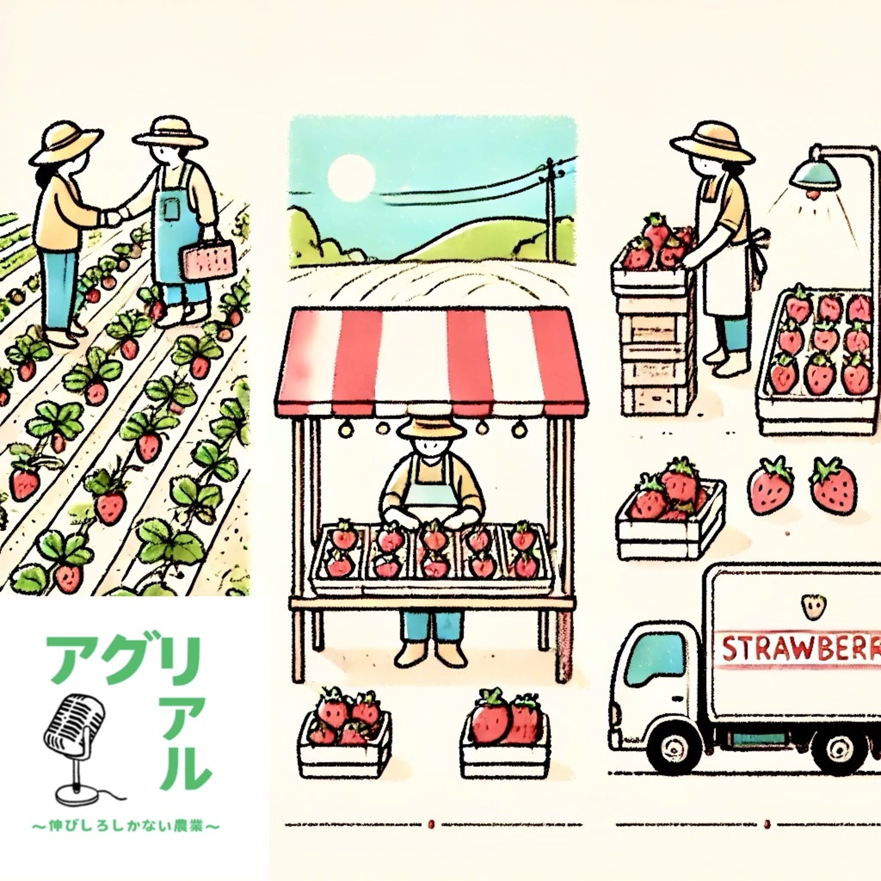 第10回 様々なスタイル　「いちご狩りって儲かるの？」 episode artwork