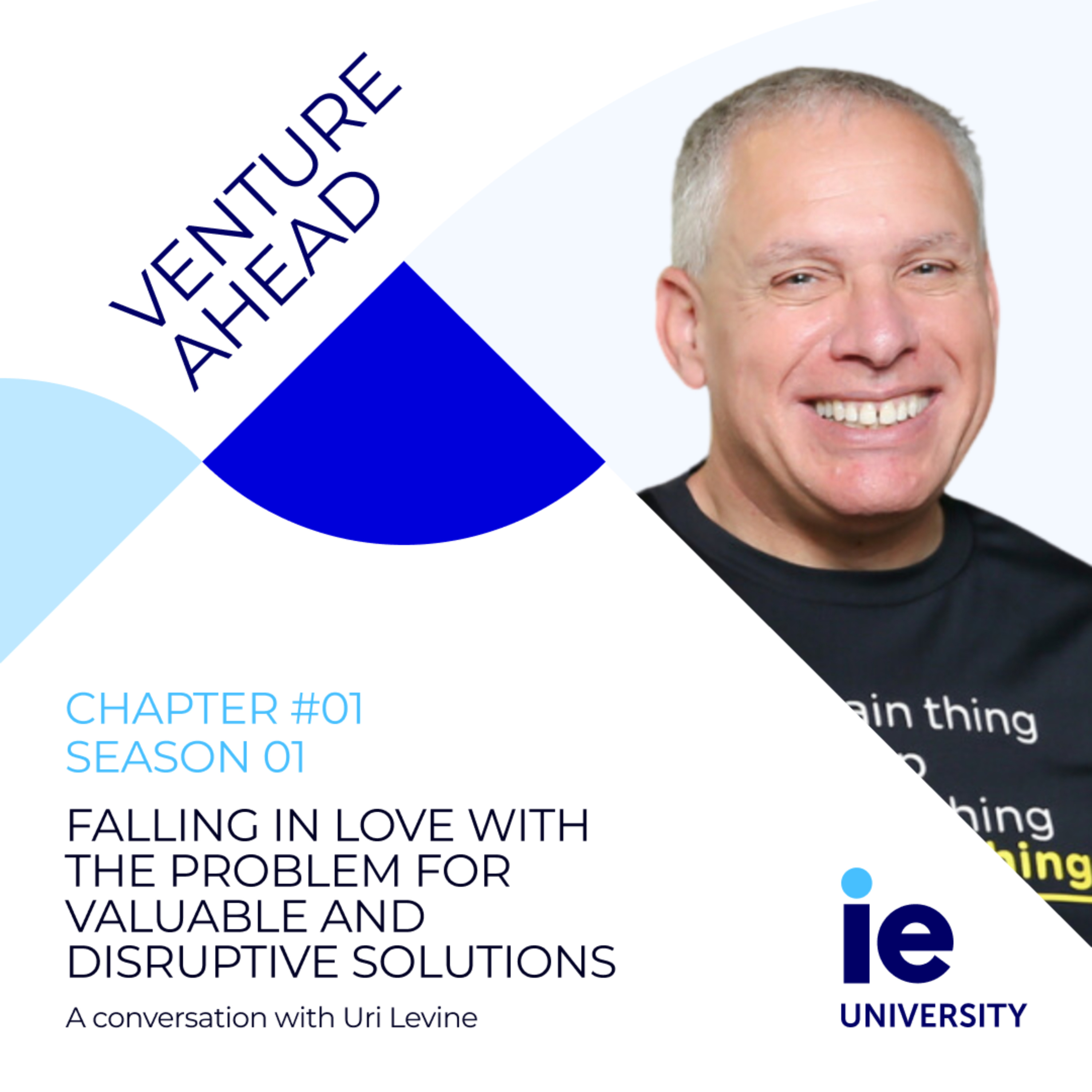  Uri Levine | Waze | Falling in love with the problem for valuable and disruptive solutions episode artwork