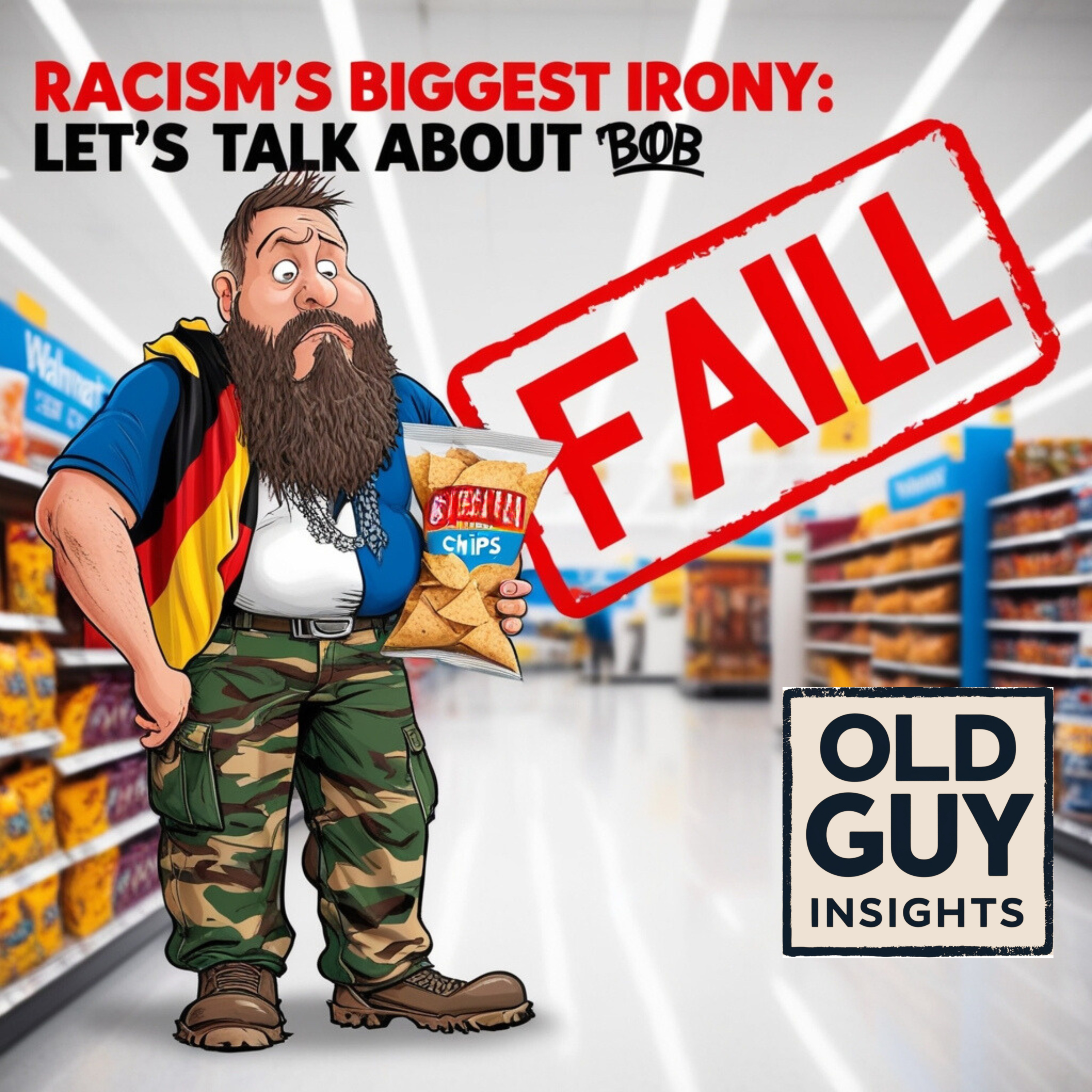 The Master Race… in Camo Pants Made in China? The Hypocrisy of Racism episode artwork