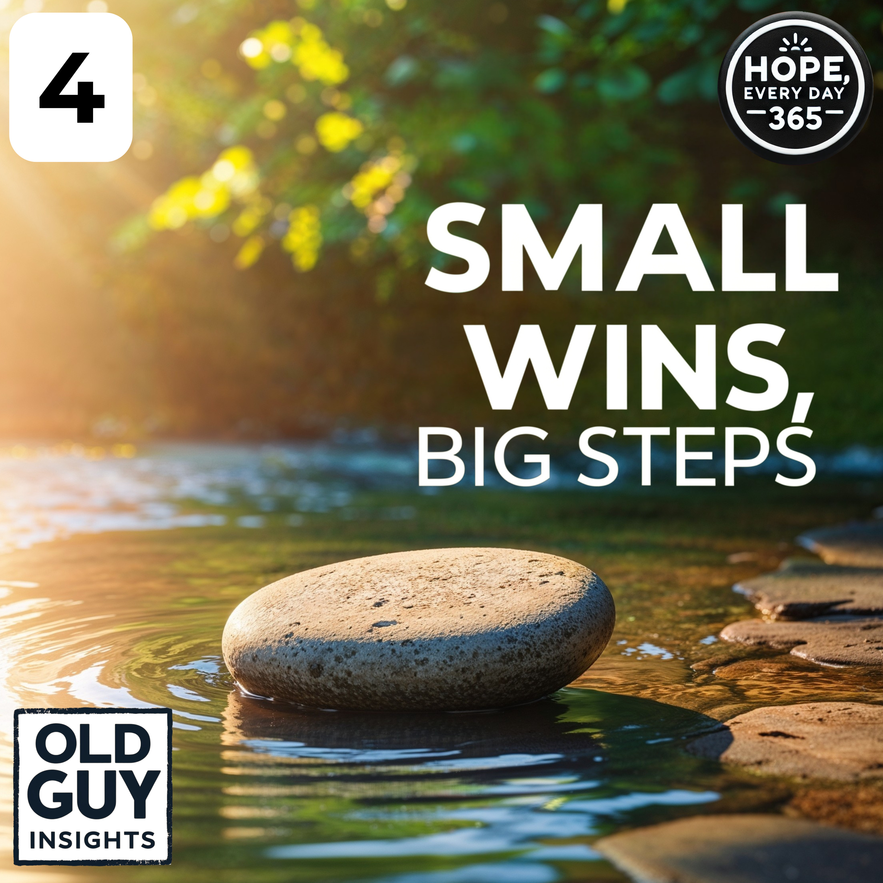 4. Small Wins, Big Steps: The Secret to Building Momentum - Hope, Every Day 365 episode artwork