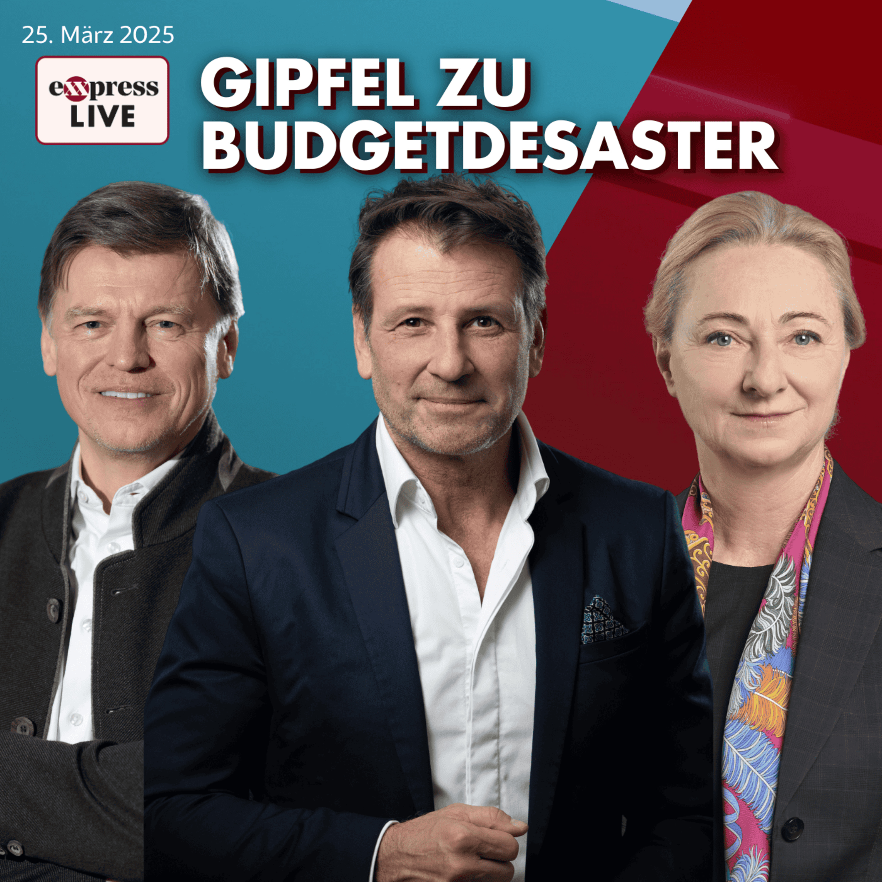 Regierungsgipfel zum Budget und Trumps Mega-Zölle | exxpress am 2. April 2025 episode artwork