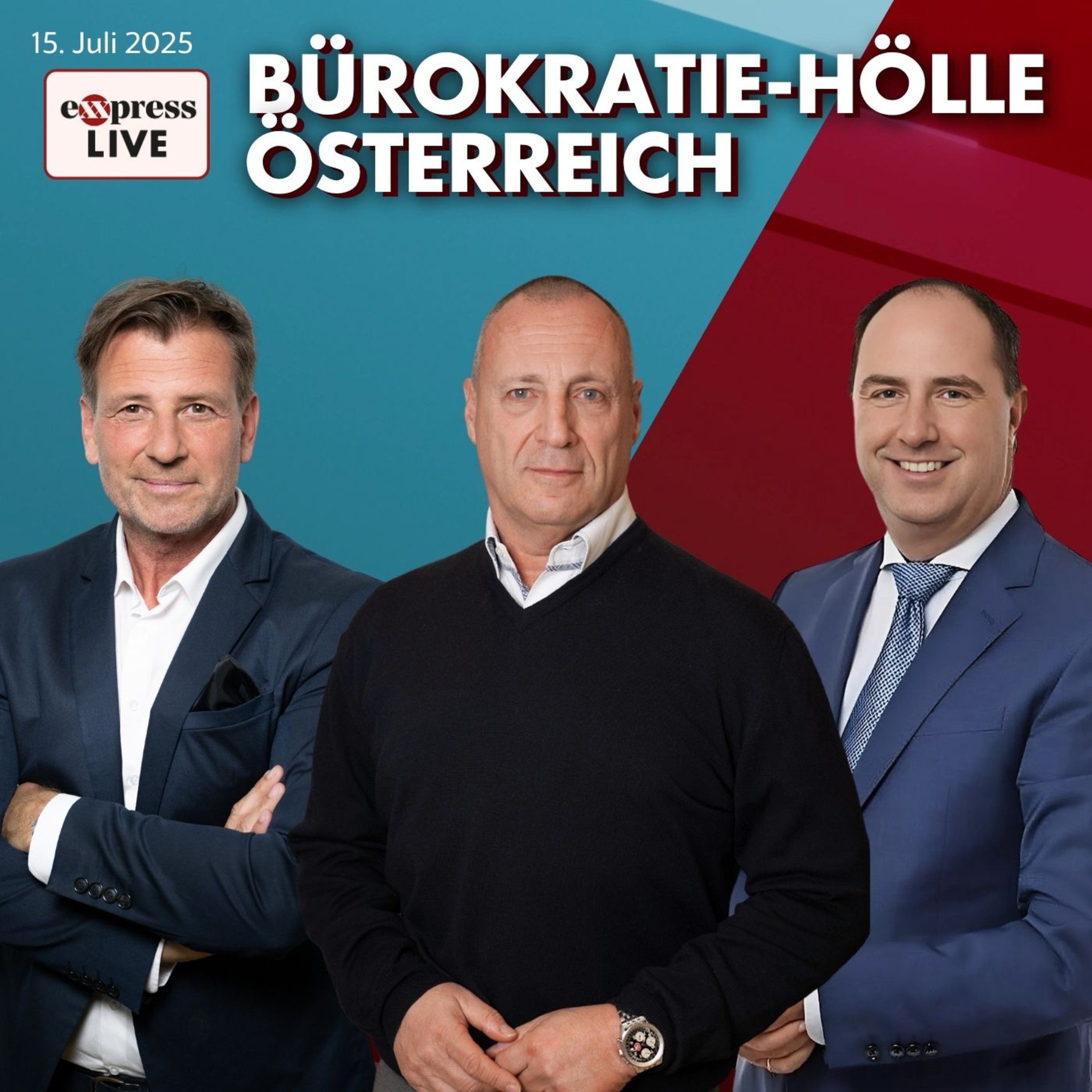 Kassenreform & Wirtschaftsblocker: Sehnsucht nach weniger Regulierungen | exxpress live 15.Juli 2025 episode artwork