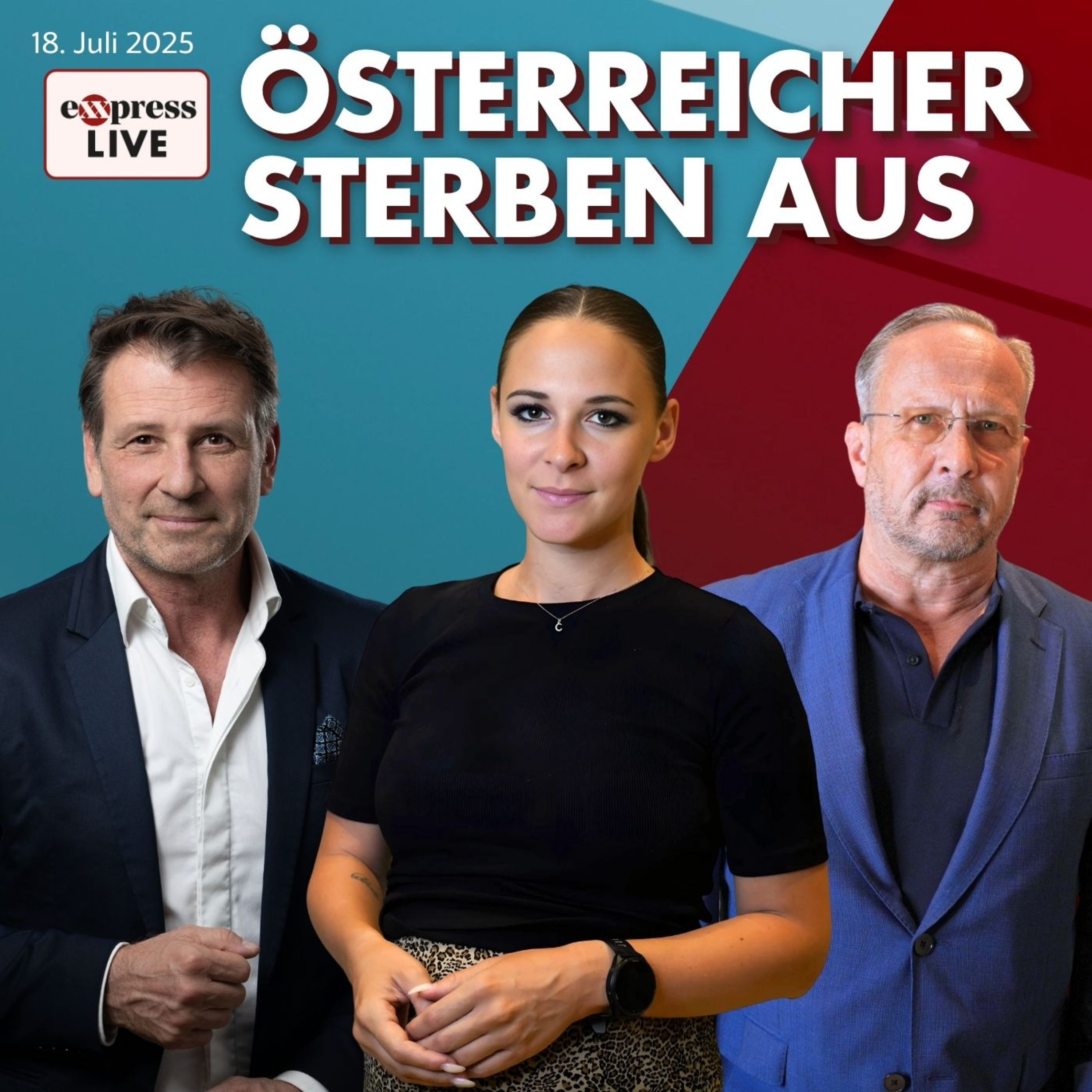 Kinderlosigkeit & Geburtenrückgang führen zu Bevölkerungsschwund | exxpress live am 18. Juli 2025 episode artwork
