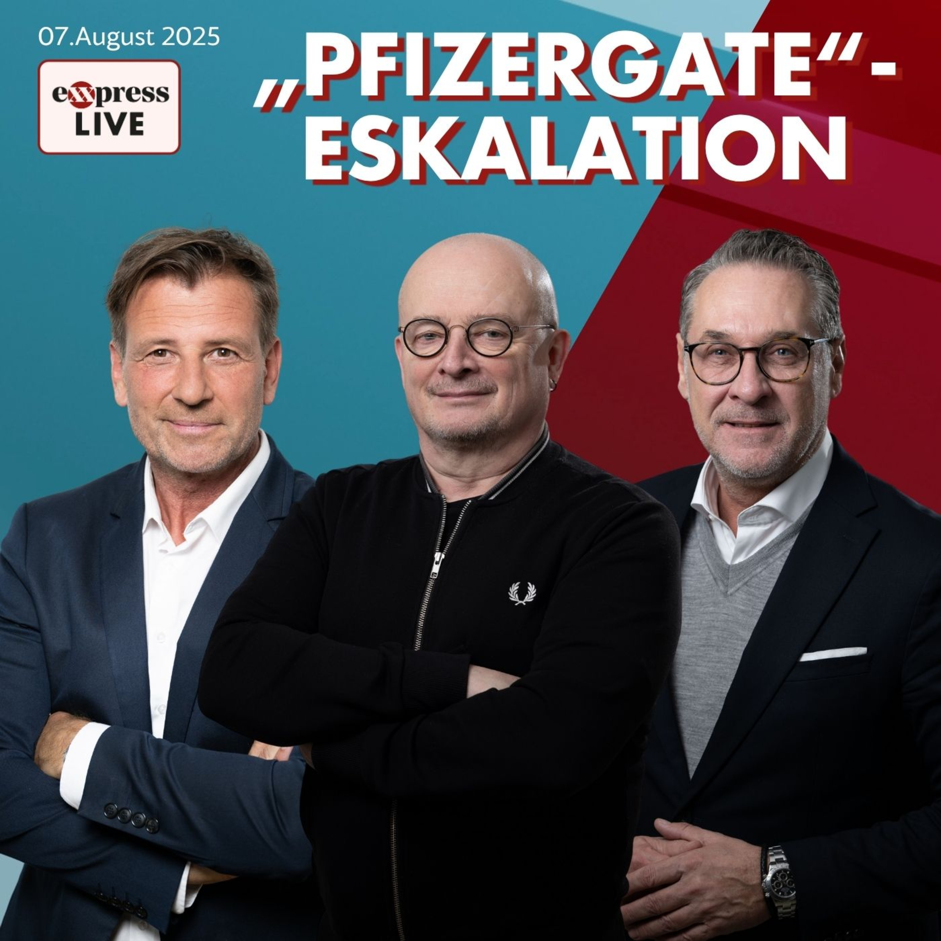 Corona-Skandal: Von der Leyens Pfizer-SMS anscheinend gelöscht | exxpress live am 7. August 2025 episode artwork