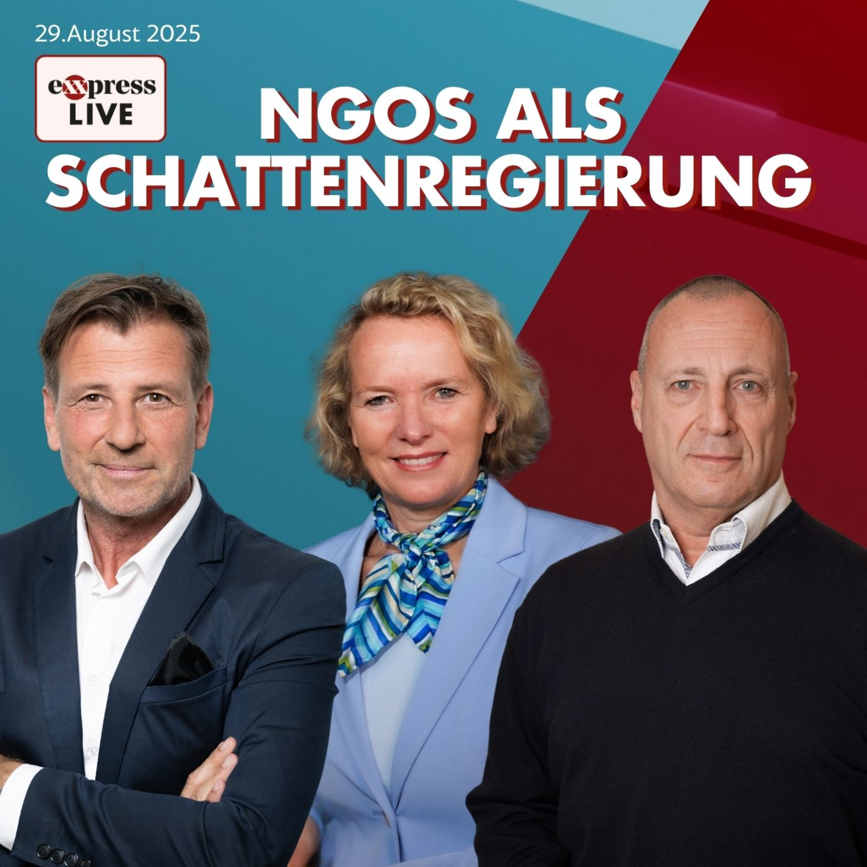 Wer steckt hinter „Omas gegen Rechts“ & Co.? | exxpresslive am 29. August 2025 episode artwork
