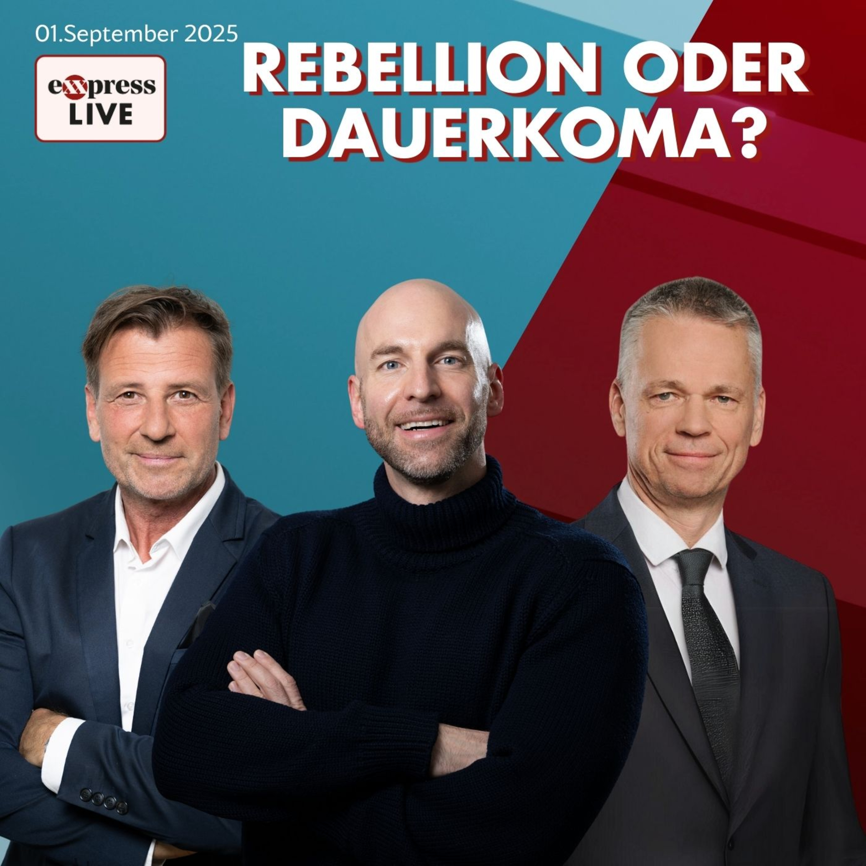 Konfliktforscher warnt vor Bürgerkrieg in Westeuropa bis 2030 | exxpresslive am 01. September 2025 episode artwork