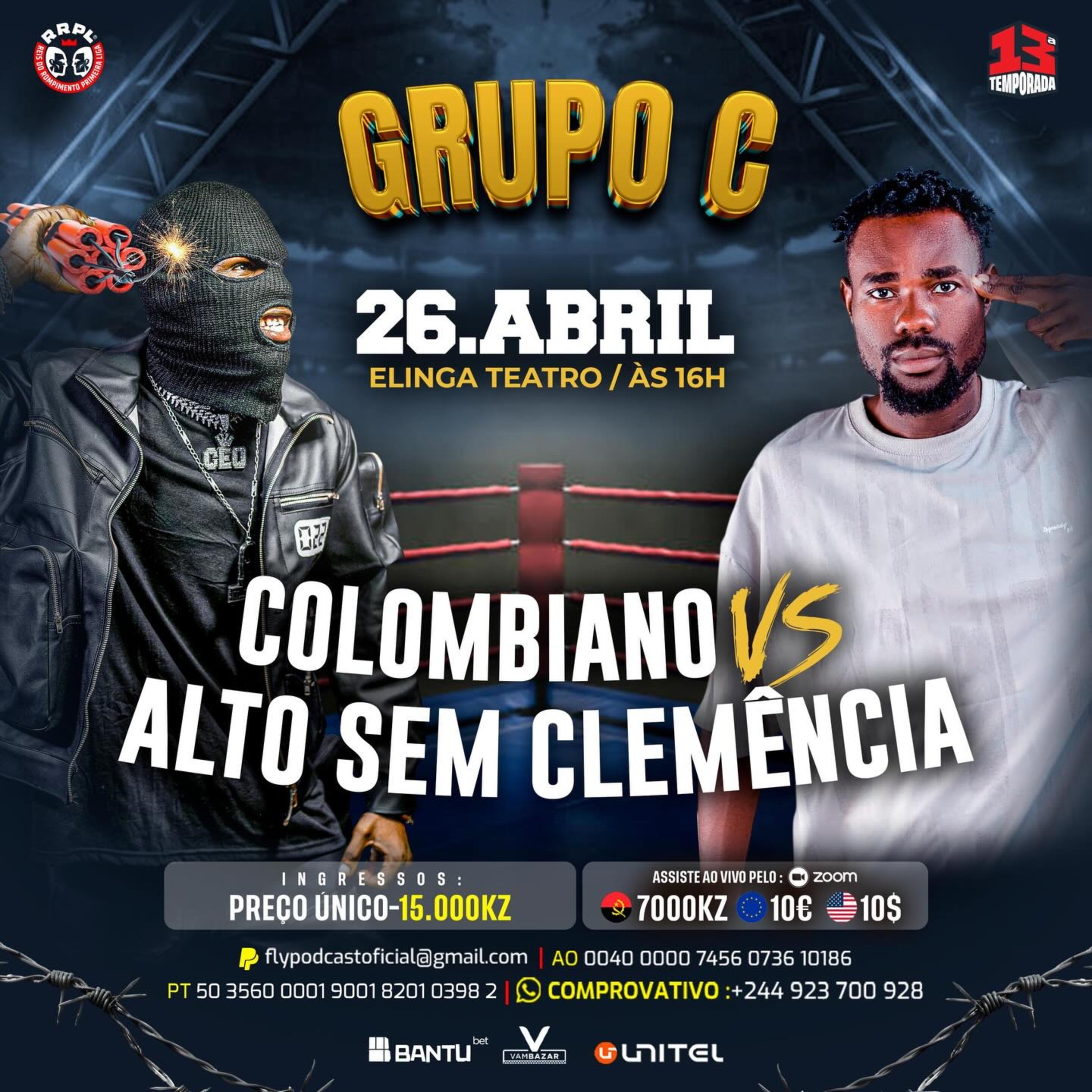 Edson Babingo Colombiano vs Sem Clemencia BATTLE RAP 2026  episode artwork
