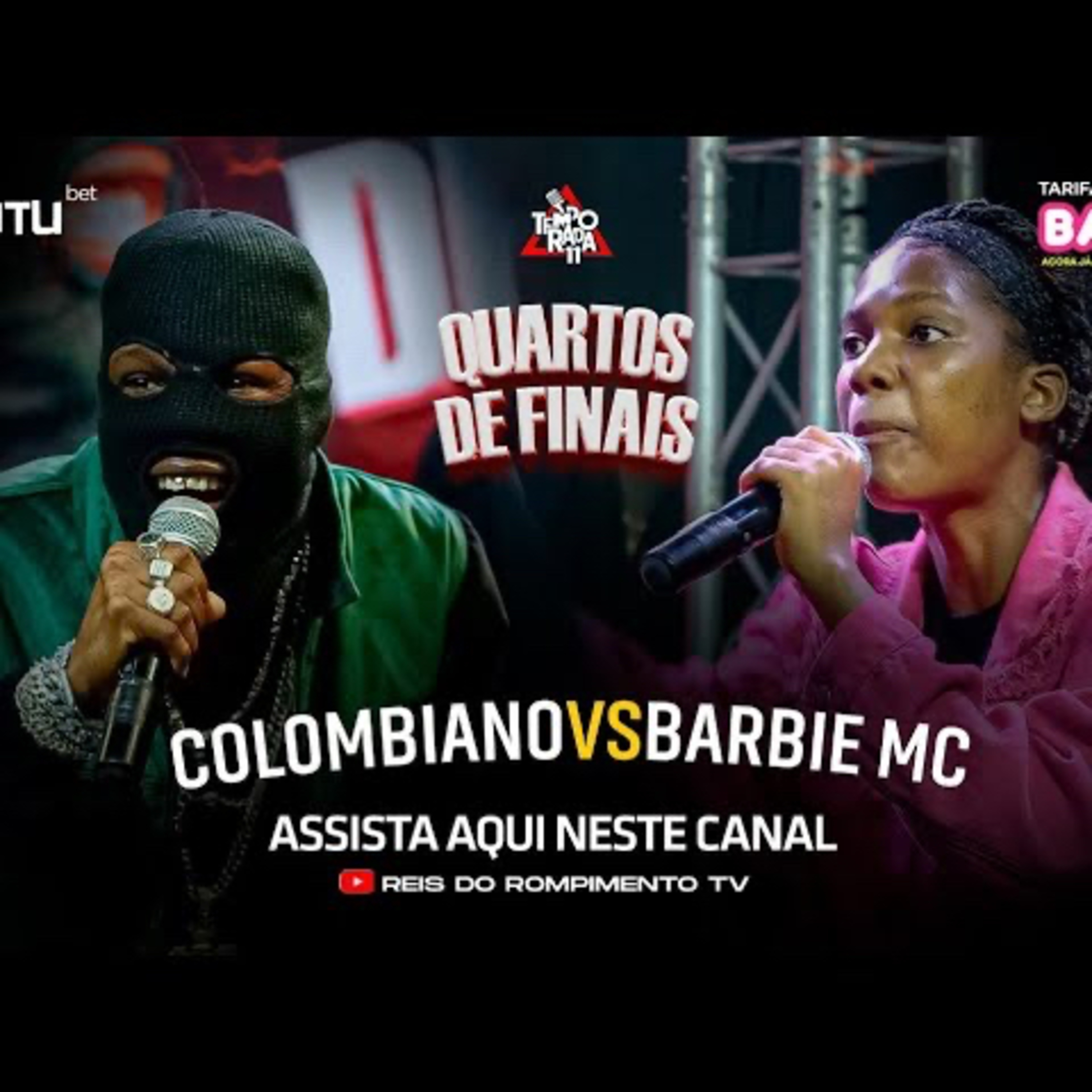 Edson babingo COLOMBIANO VS BARBIE MC