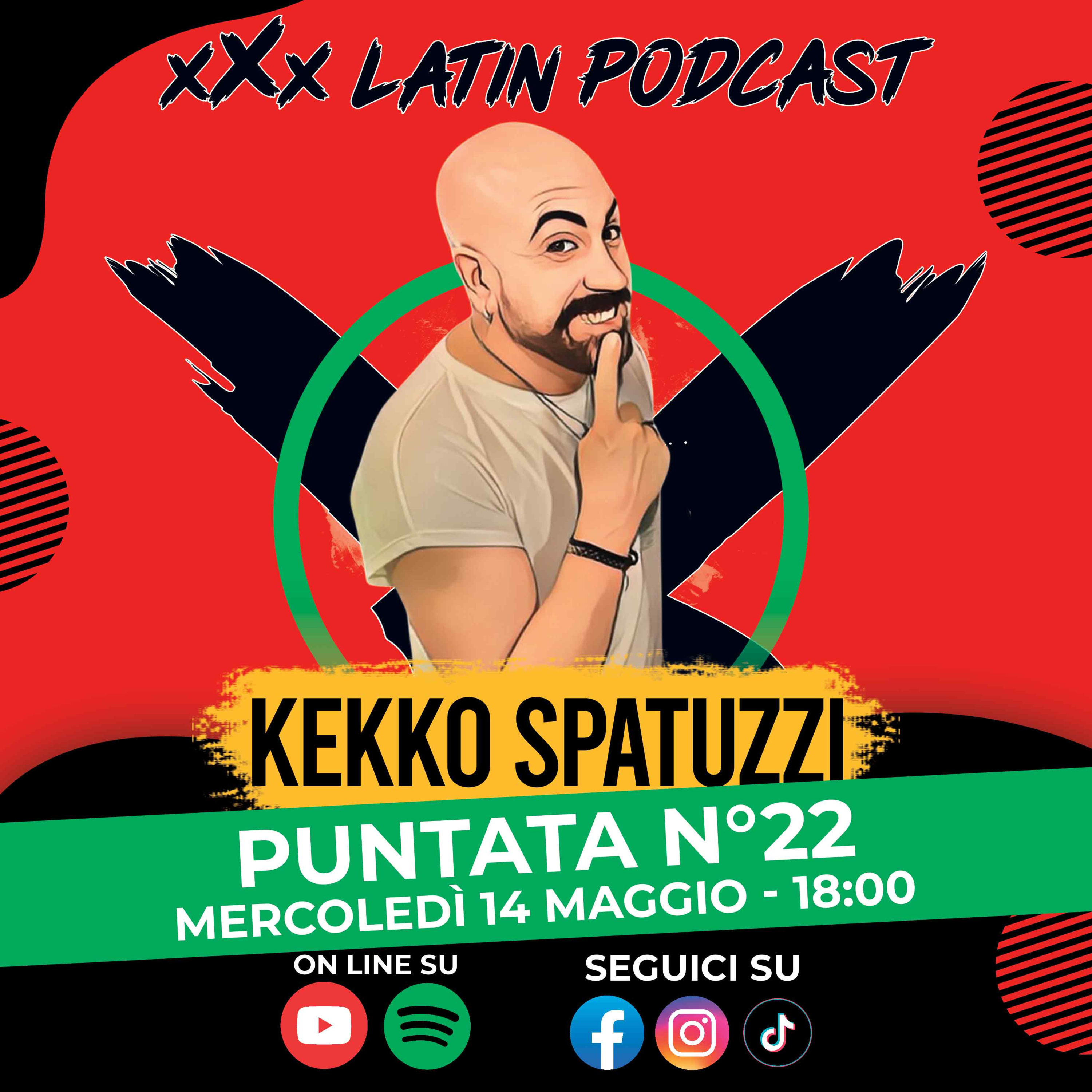 🎙️ xXx Latin Podcast - Ep.22 | Ospite Kekko Spatuzzi episode artwork