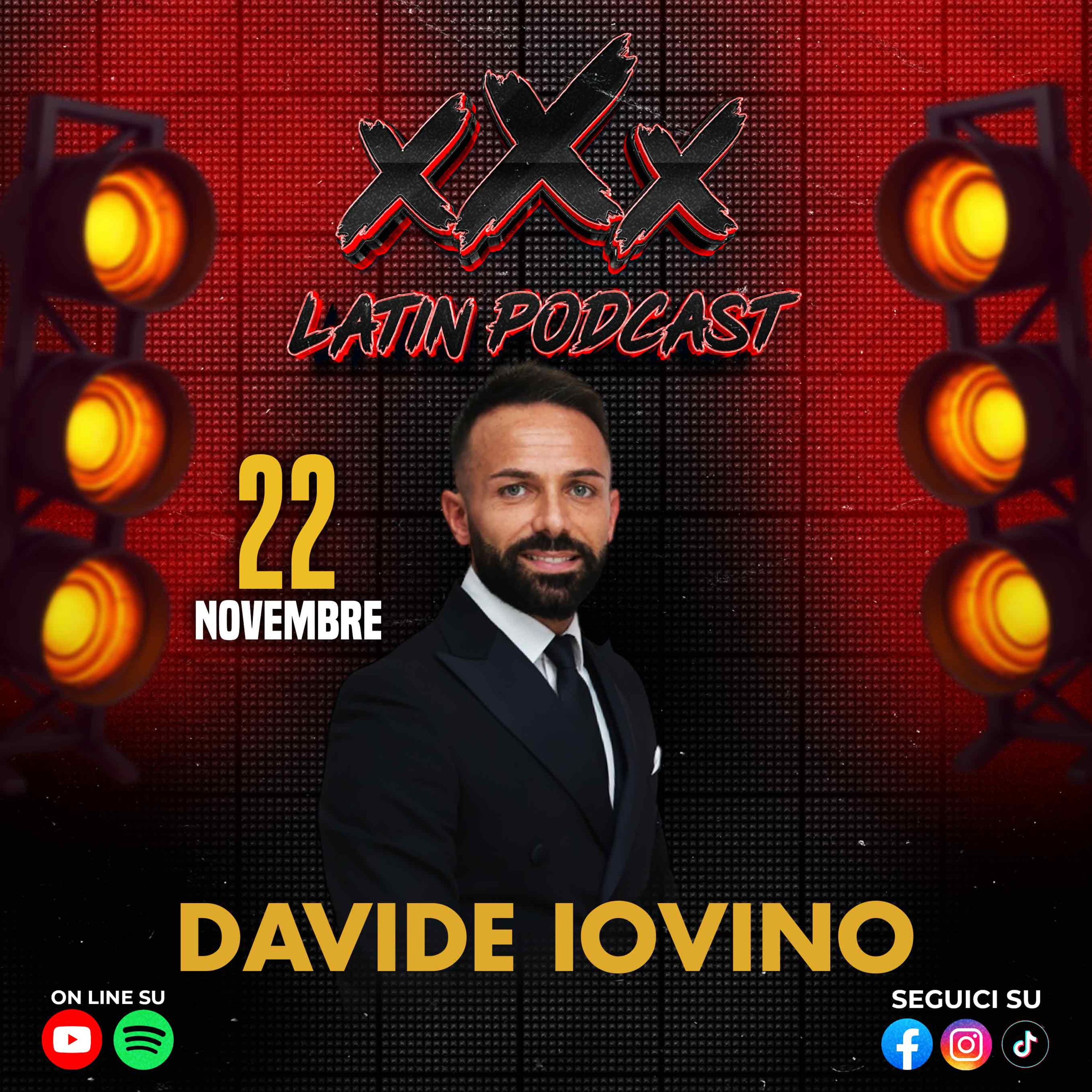 🎙️ xXx Latin Podcast S02 - Ep04 🎙️ Ospite Davide Iovino episode artwork
