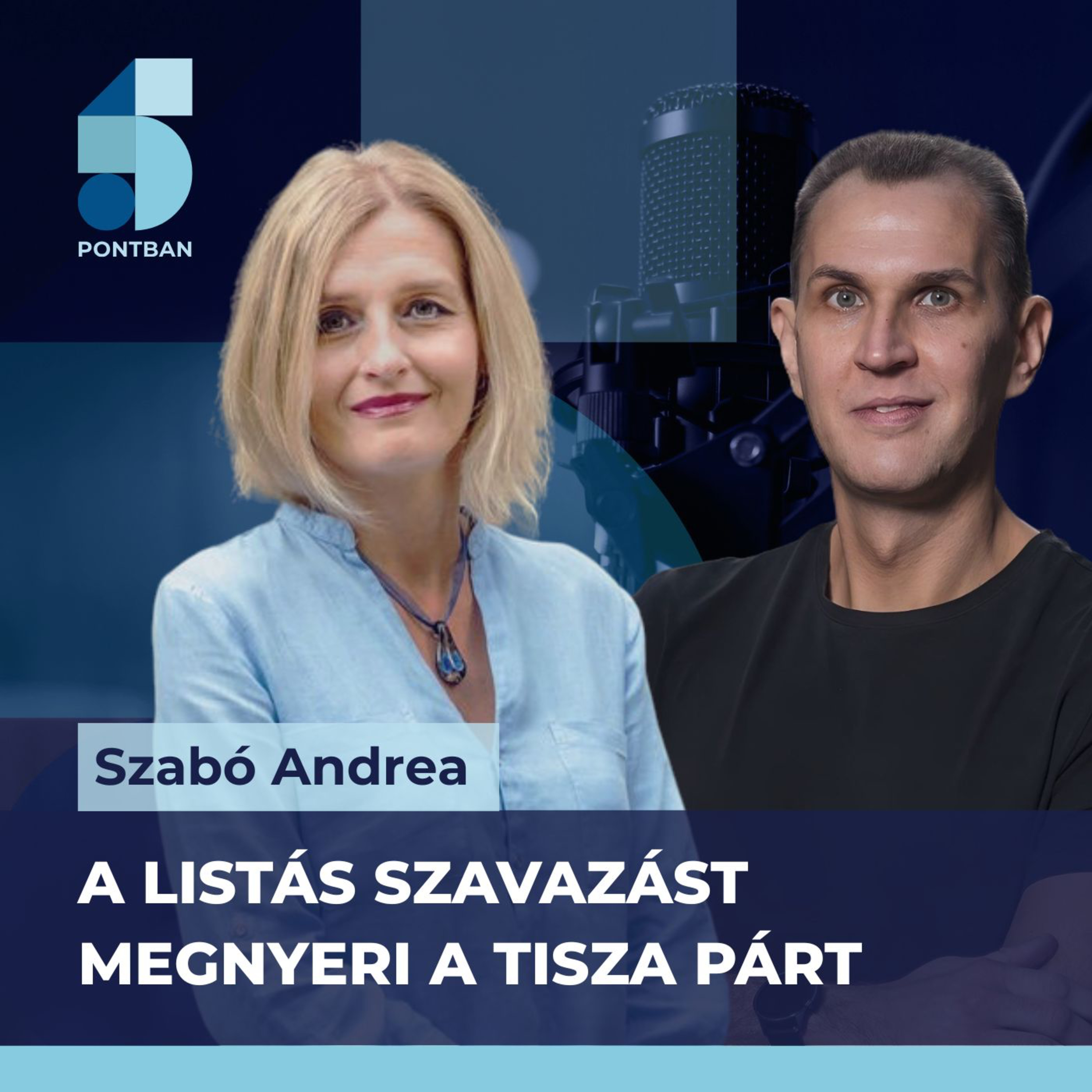A listás szavazást megnyeri a Tisza párt