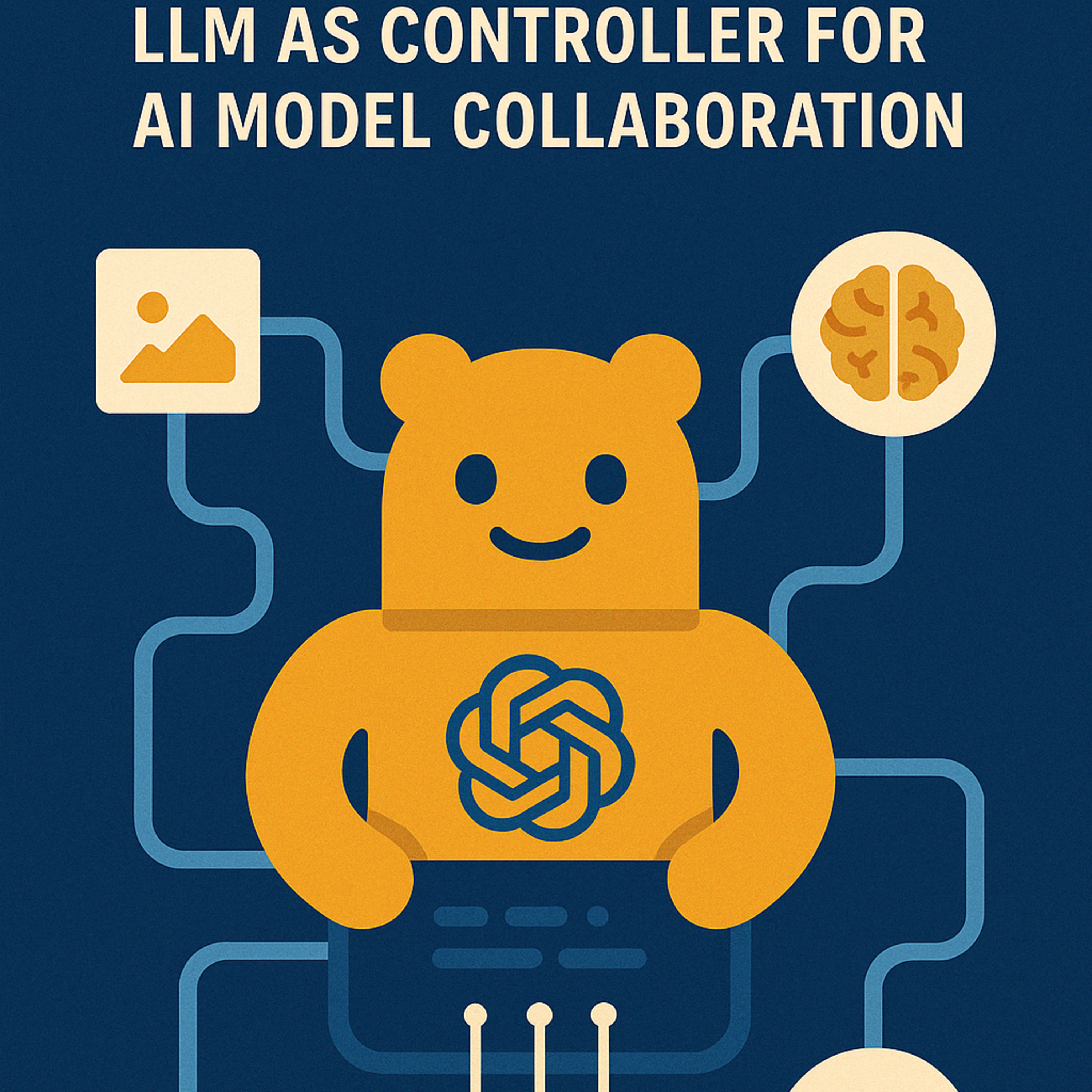 HuggingGPT: LLM as Controller for AI Model Collaboration episode artwork