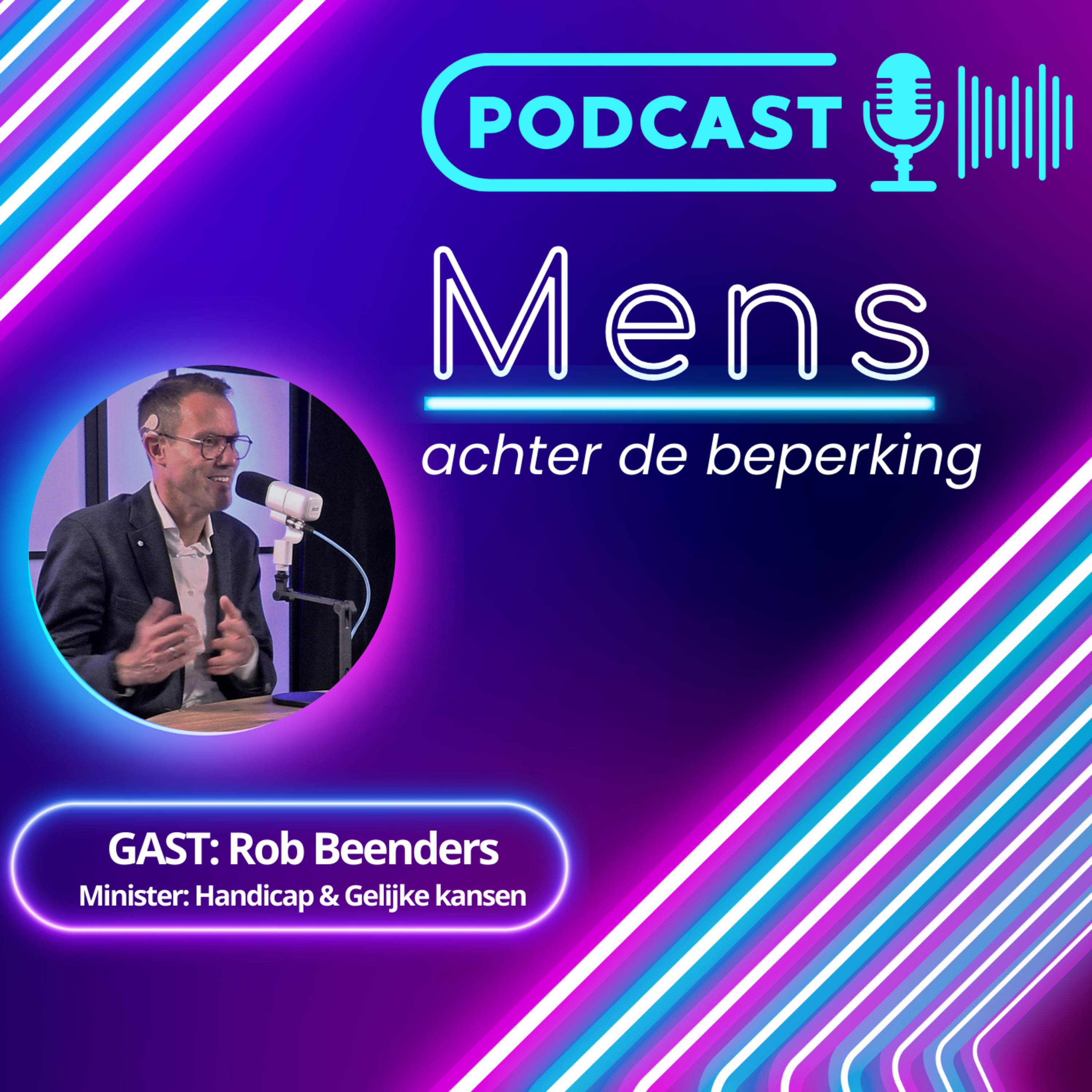 Podcast #6 Minister Rob Beenders uitdagingen van toegankelijkheid in België episode artwork
