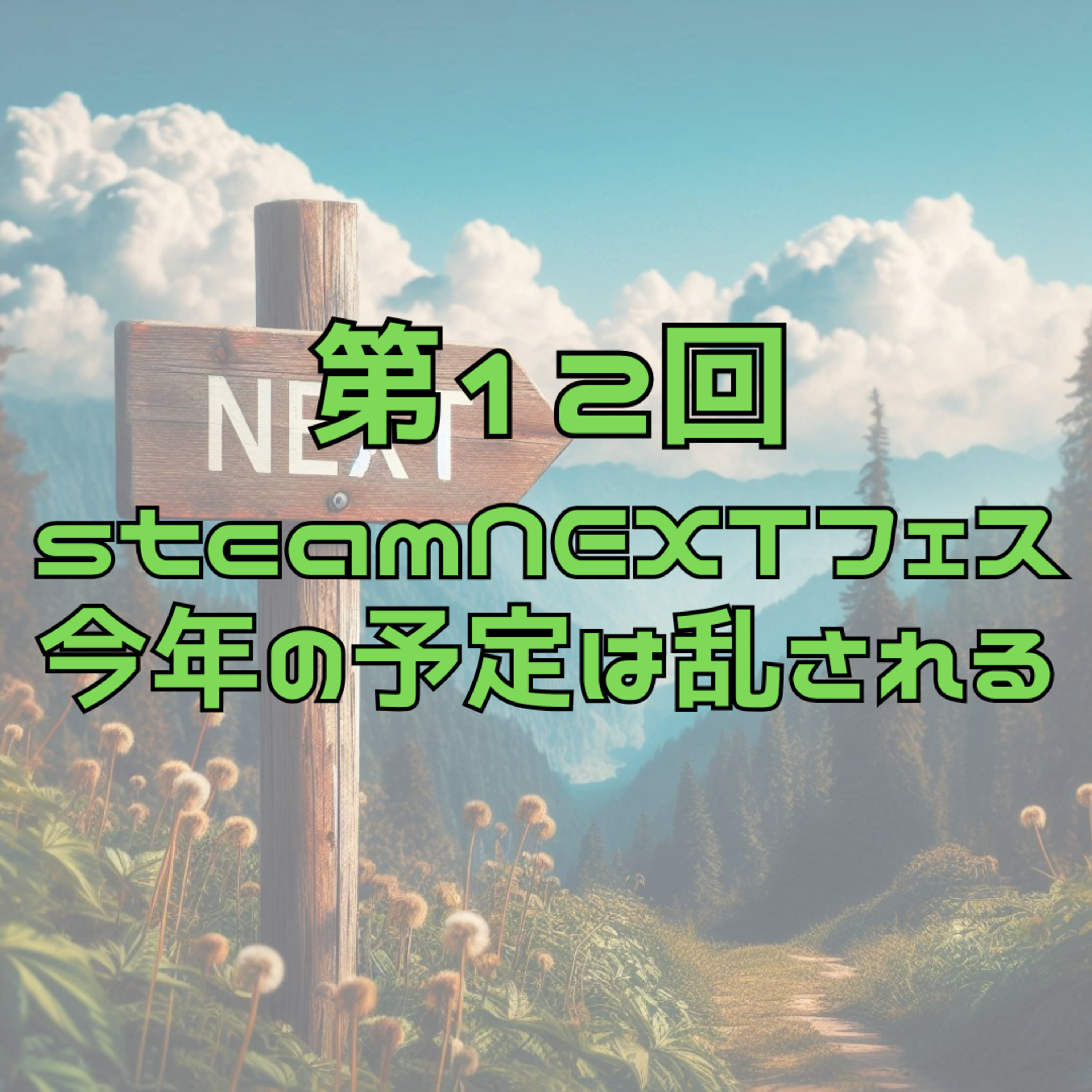 第12回　steamNEXTフェスに今年の予定は乱される episode artwork
