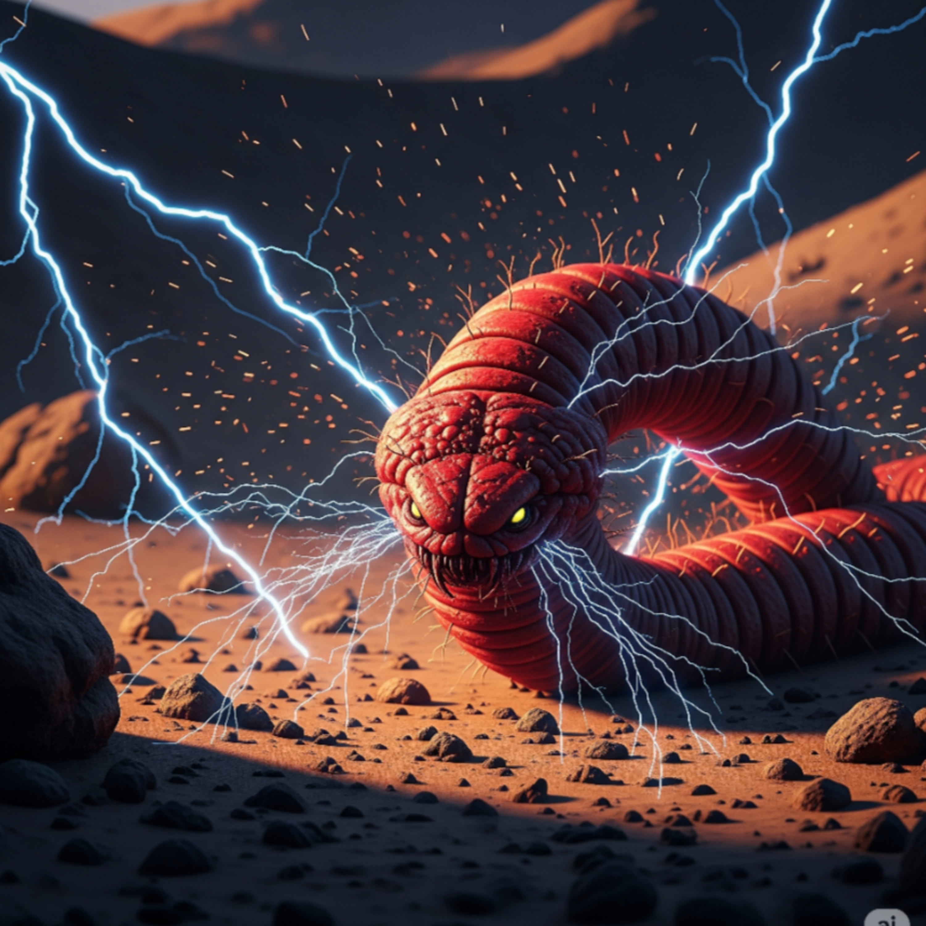 The Mongolian Death Worm episode artwork