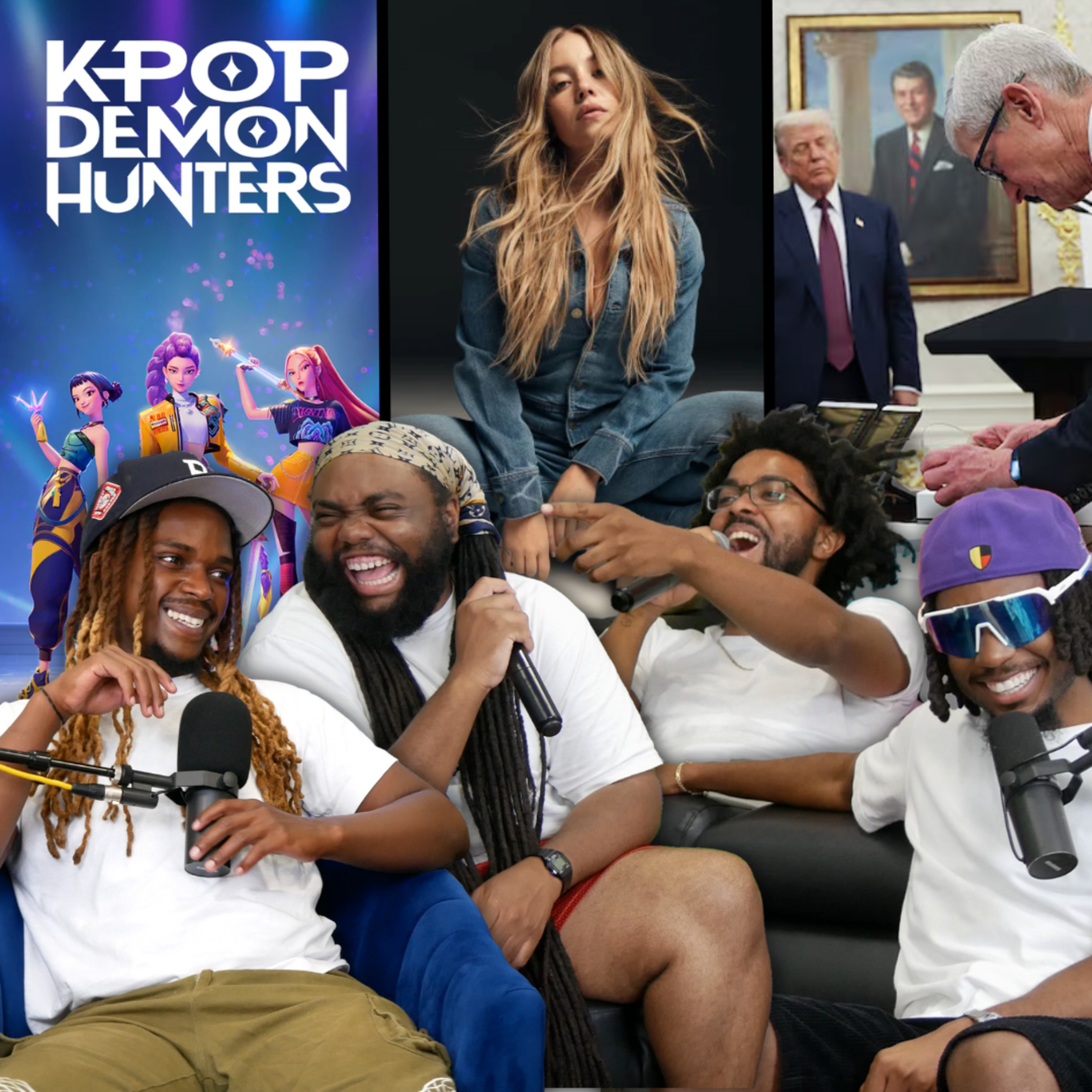 Episode 132 (feat. Murk TSG): CEOs D--kriding Trump, Sydney Sweeney's American Eagle Ad and More! episode artwork
