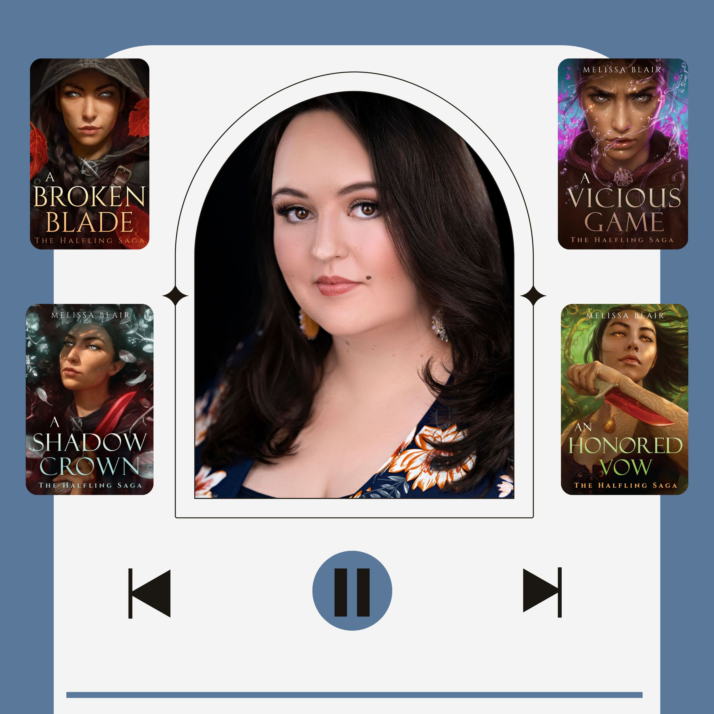 Interview w/ Melissa Blair (The Halfling Saga) episode artwork