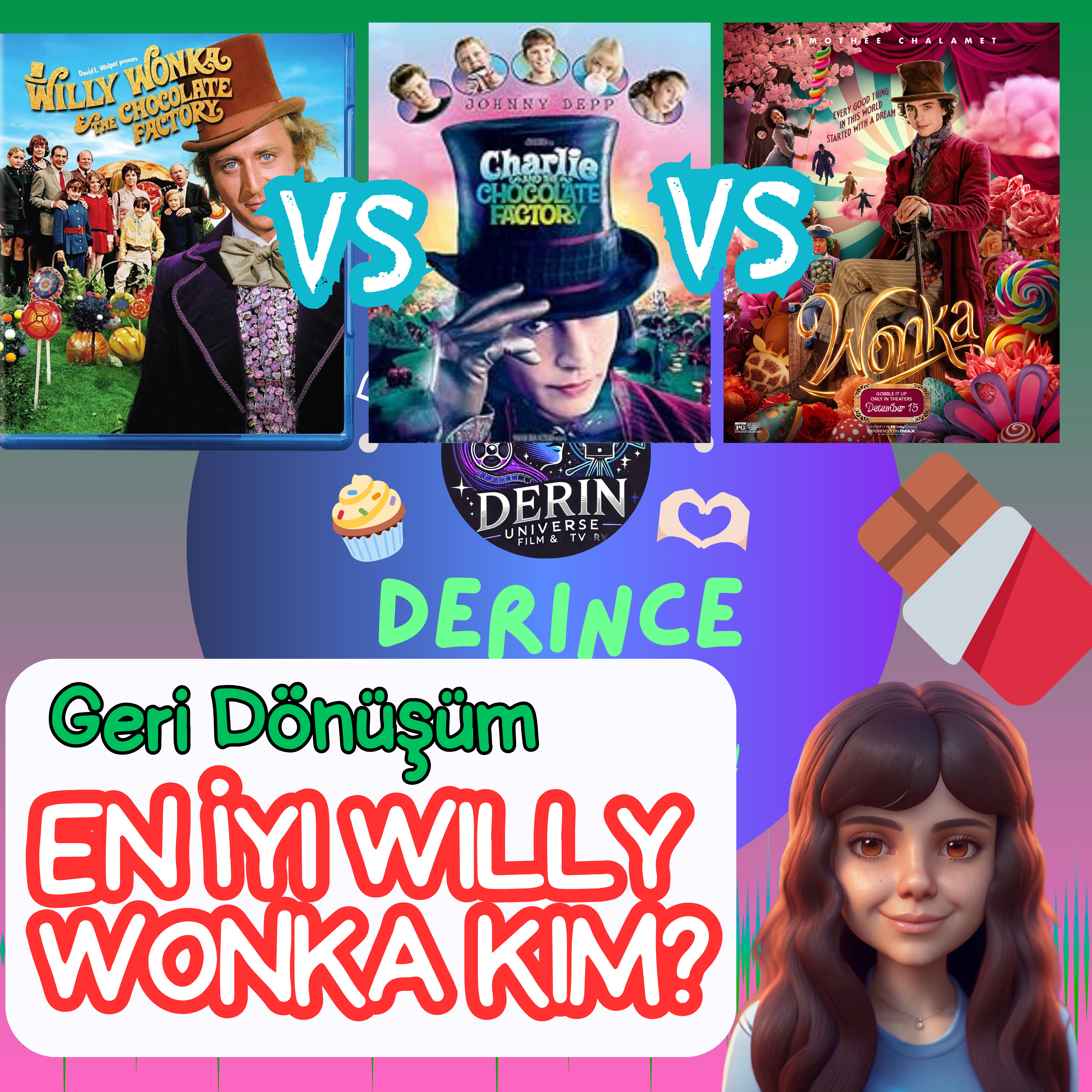 Willy Wonka: Eski vs Yeni Karşılaştırması ! 🍫 | Geri Dönüşüm: Bölüm #1 episode artwork
