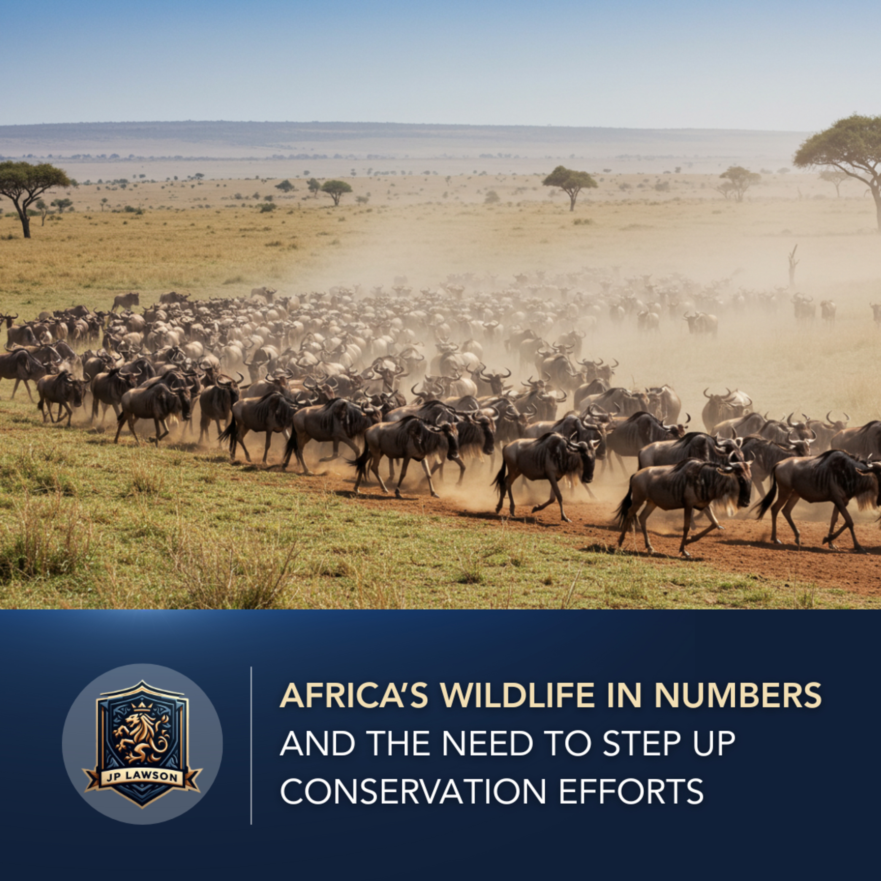 Africa's Wildlife in Figures & the Need to Step Up Conservation Efforts episode artwork