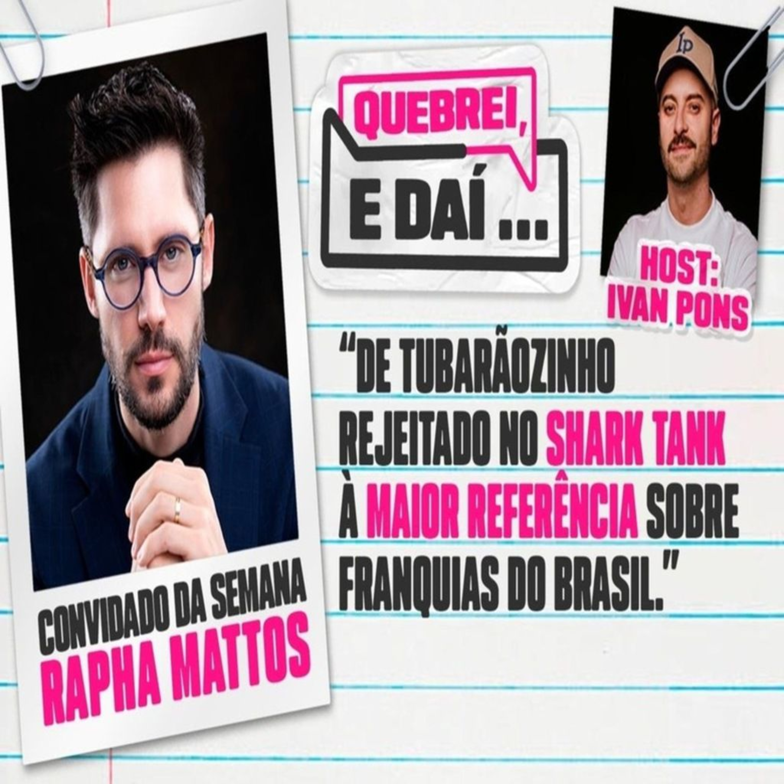 Quebrei, e daí...