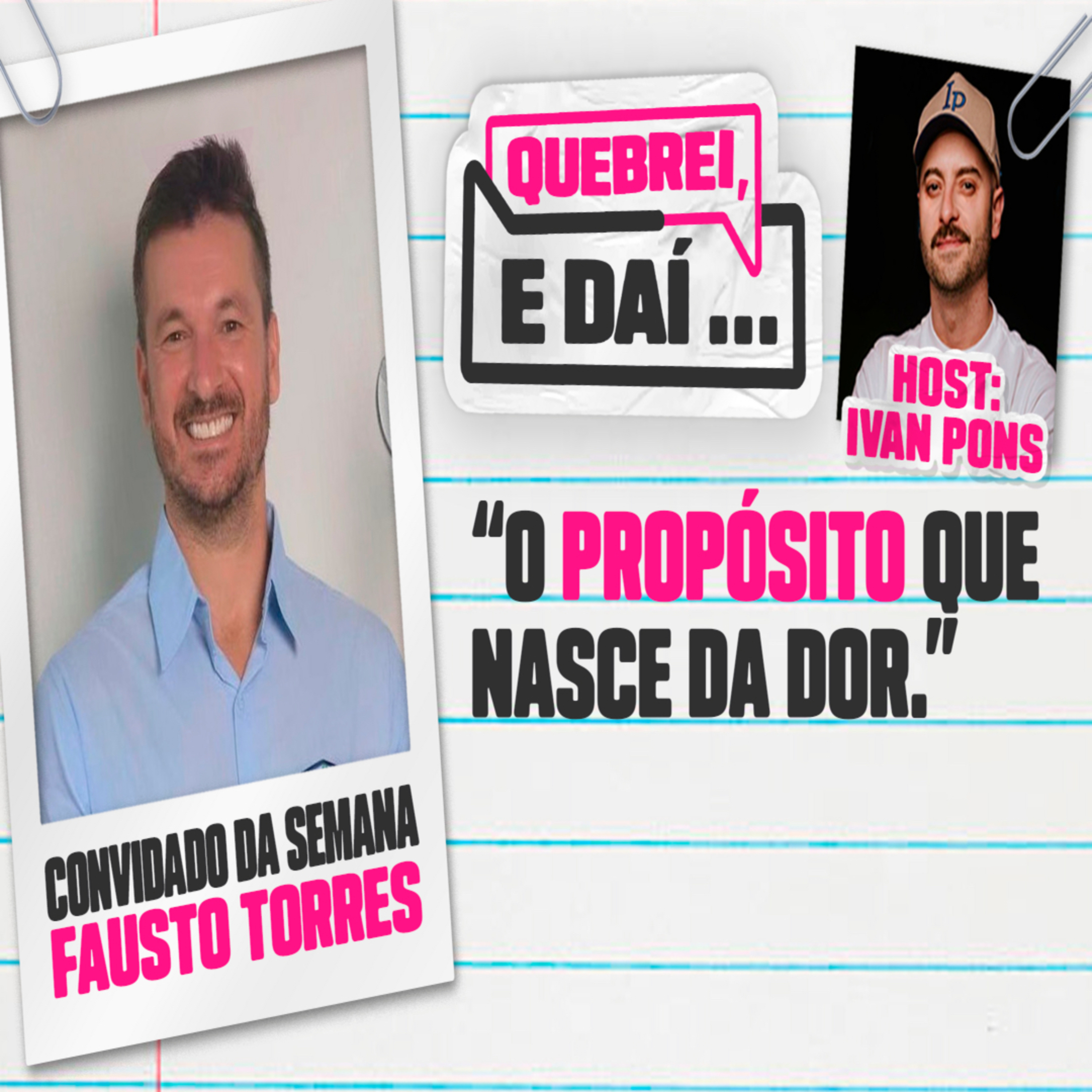 Quebrei, e daí...
