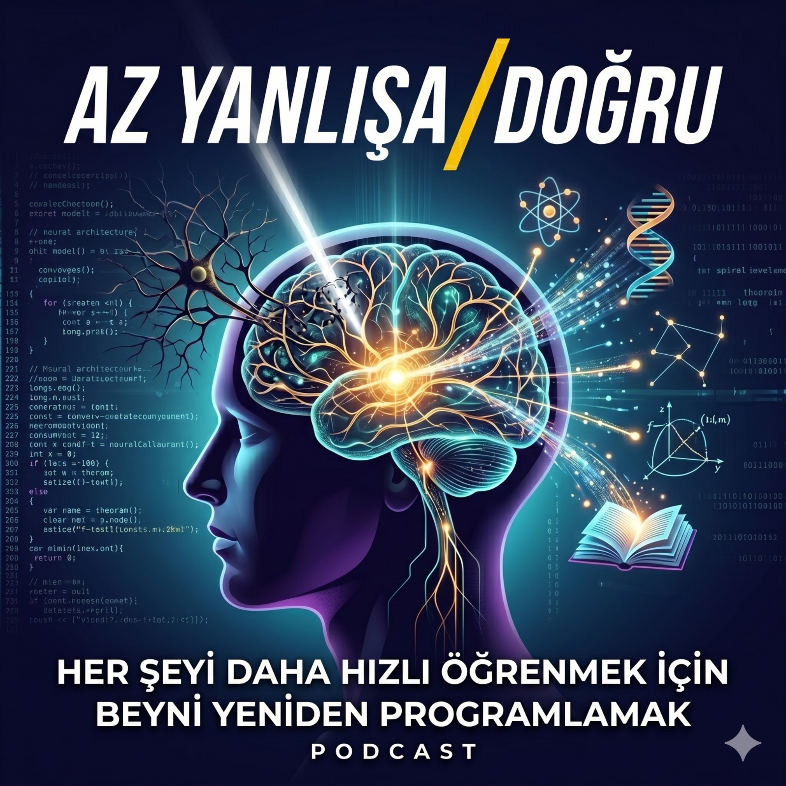 Bölüm 70 | Daha Hızlı Öğrenmek İçin Beyni Yeniden Programlamak | Nöroplastisite | TÜRKÇE PODCAST episode artwork