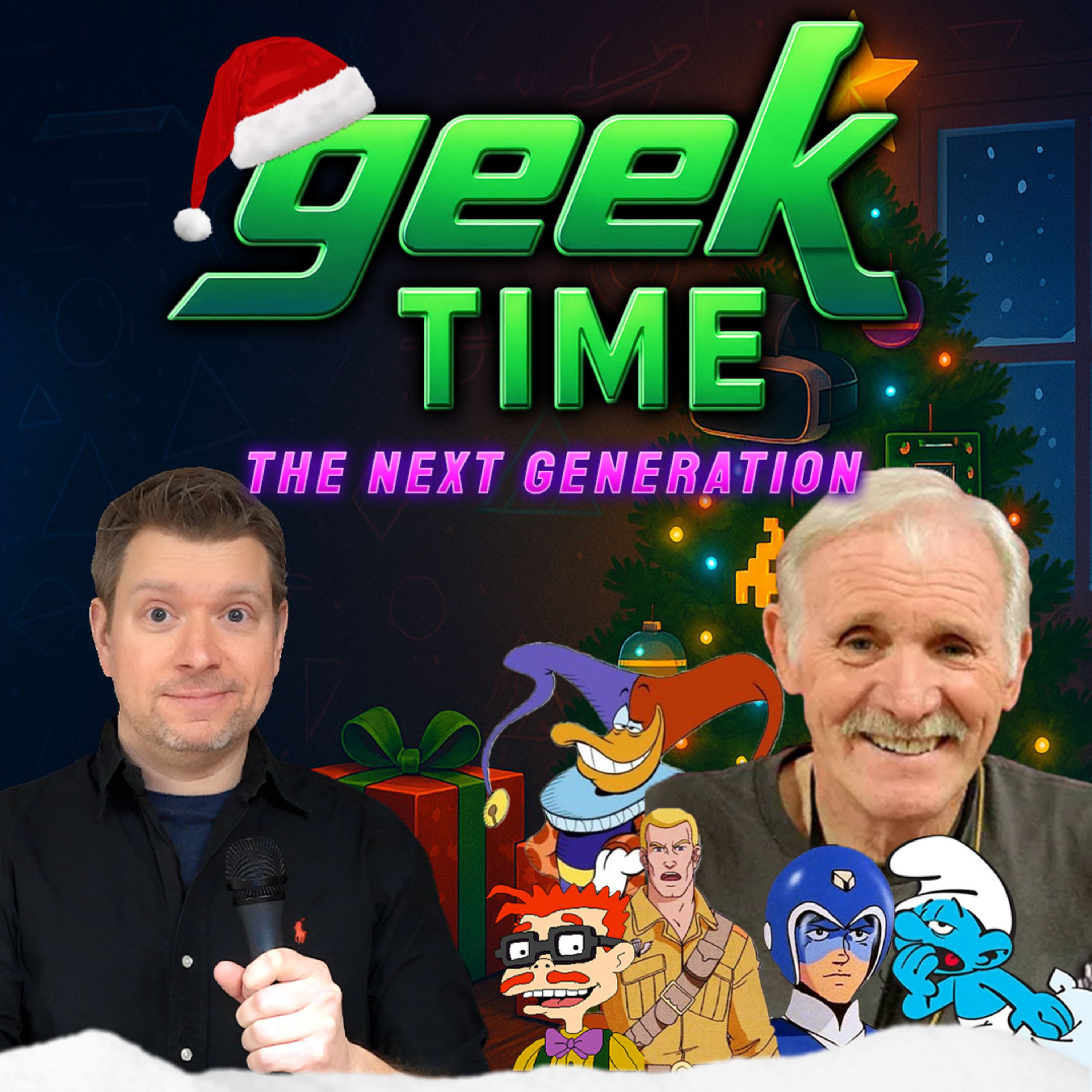 Geek Time: Interview with Voice Actor Michael Bell (Smurfs, Rugrats, Darkwing Duck) S2E3