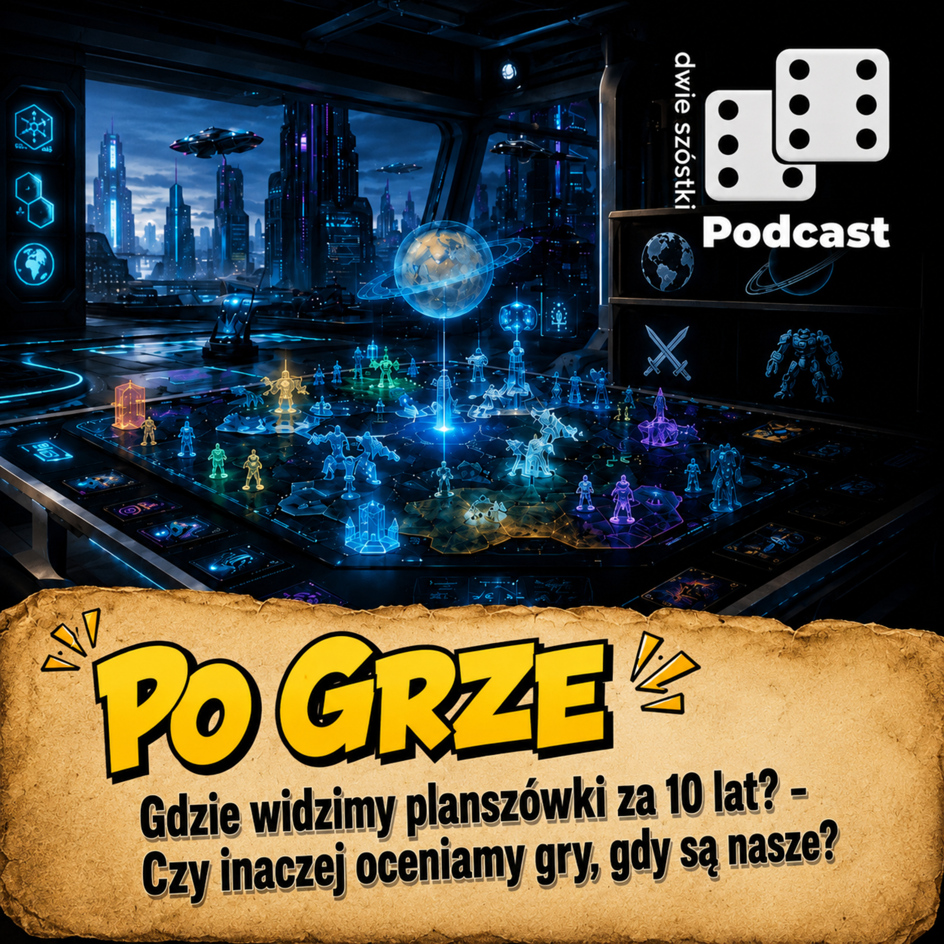 Odcinek #42 - Gry planszowe za 10 lat, ocena gry, gdy jest nasza episode artwork