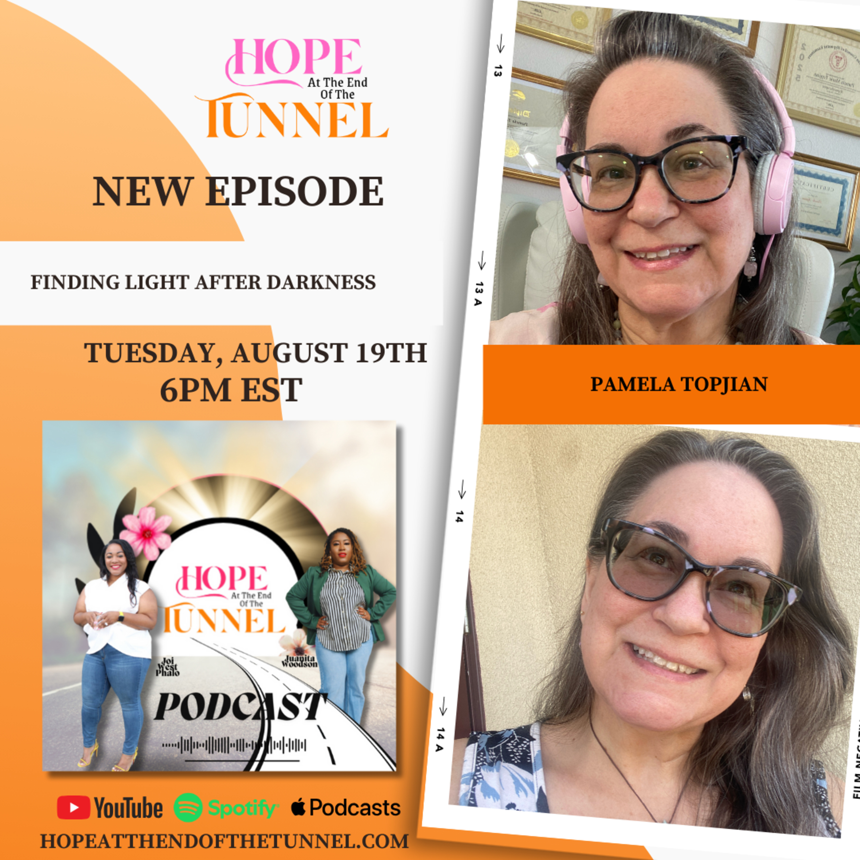 Finding Light After Darkness: Pamela Topjian’s Path to Healing and Hope episode artwork