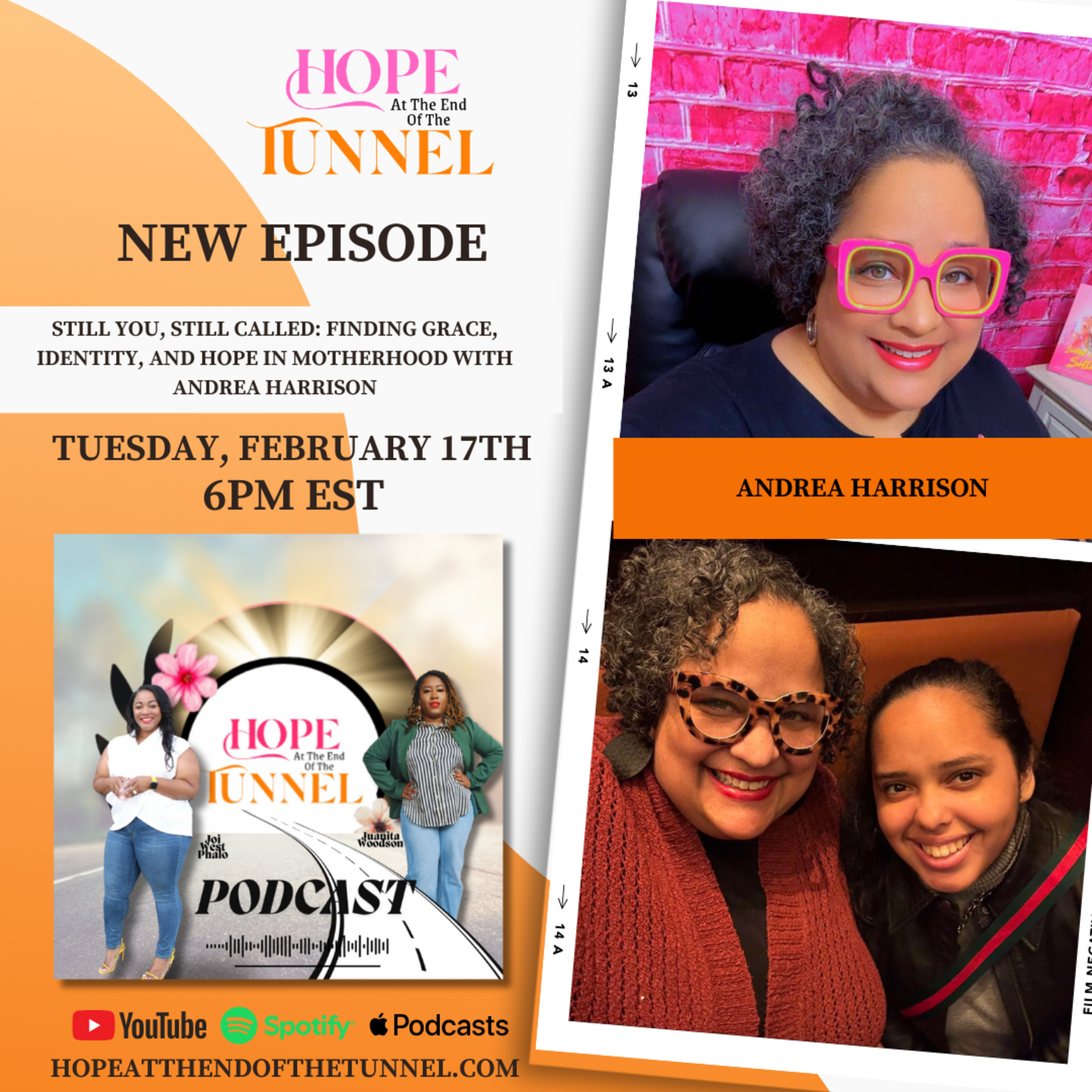 Still You, Still Called: Finding Grace, Identity, and Hope in Motherhood with Andrea Harrison episode artwork