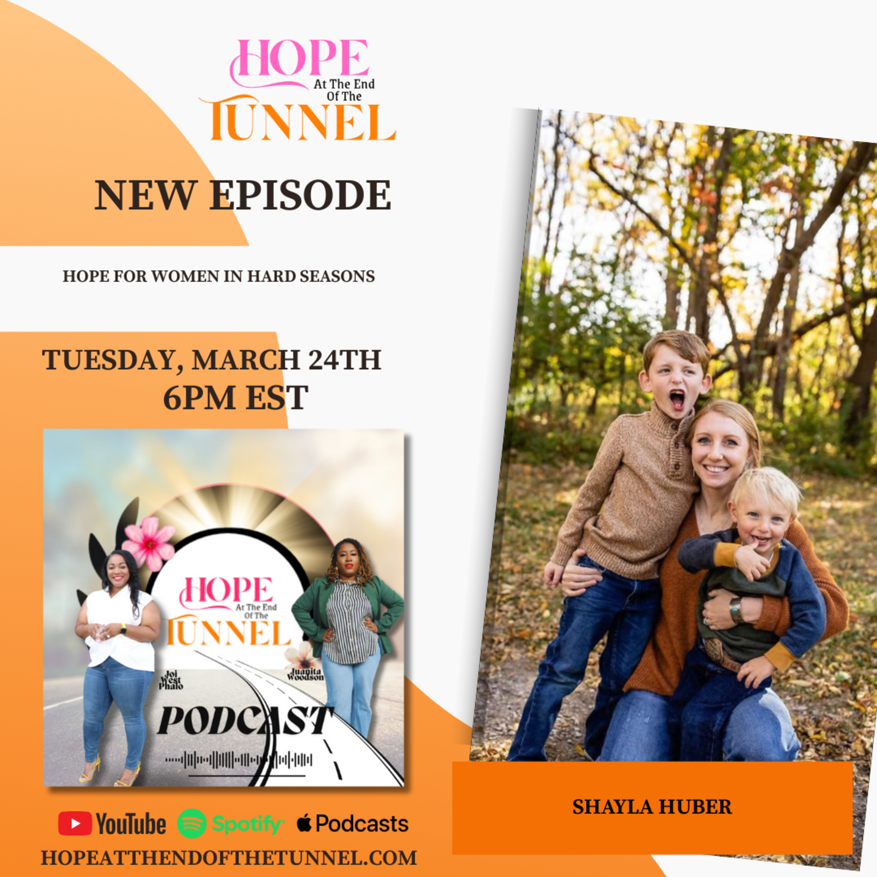 Carrying It All: Hope for Women in Hard Seasons | Hope at the End of the Tunnel Podcast episode artwork