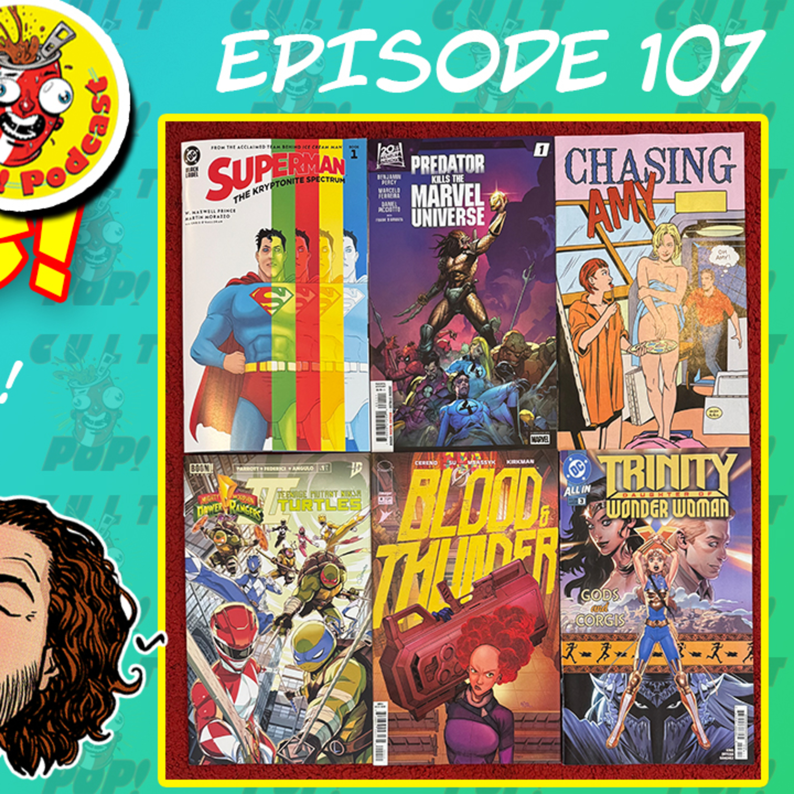 Fresh Floppies 107 - Superman: Kryptonite Spectrum, Predator, FF, Blood Thunder, TMNT, Trinity, more