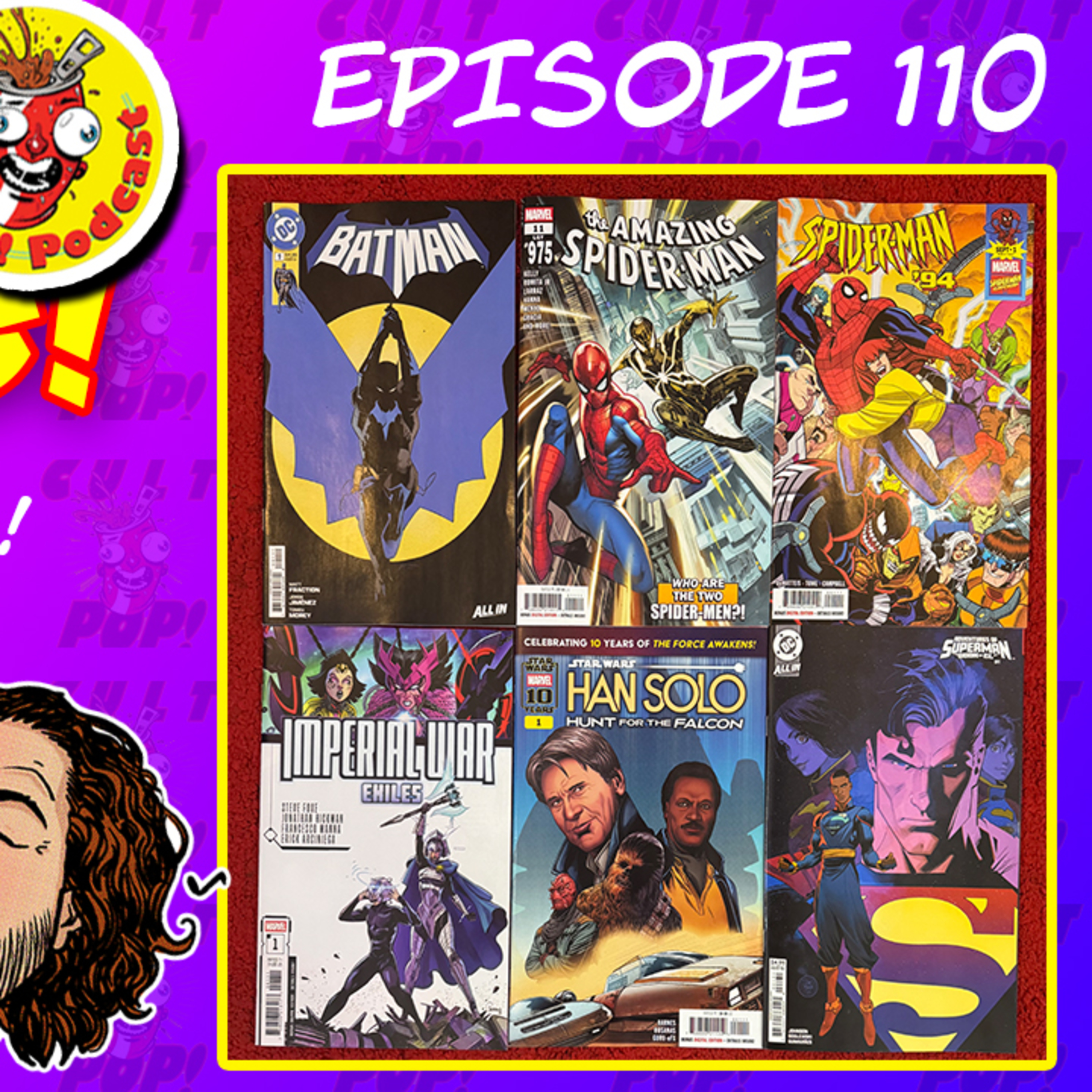 Fresh Floppies 110 - Batman 01, Amazing Spider-Man 11, Imperial War Exiles 01, Han Solo Hunt for the Falcon, Absolute Superman 11, Spider-Man '94, Everything Dead and Dying and more!