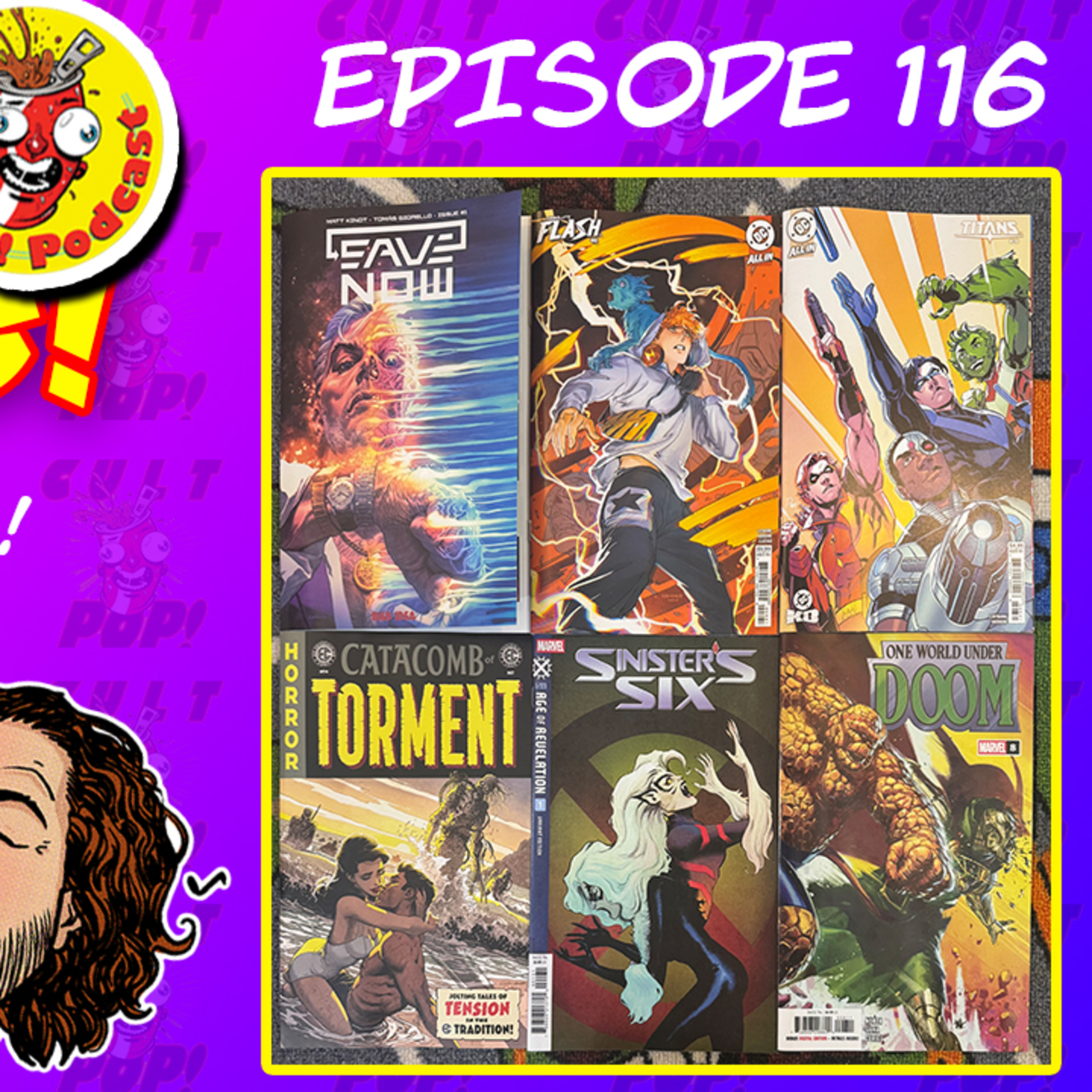 Fresh Floppies 116 - New Comics, October 15, 2025 #DCKO #AbsoluteFlash #SaveNow #CatacombOfTorment #AgeOfRevelation