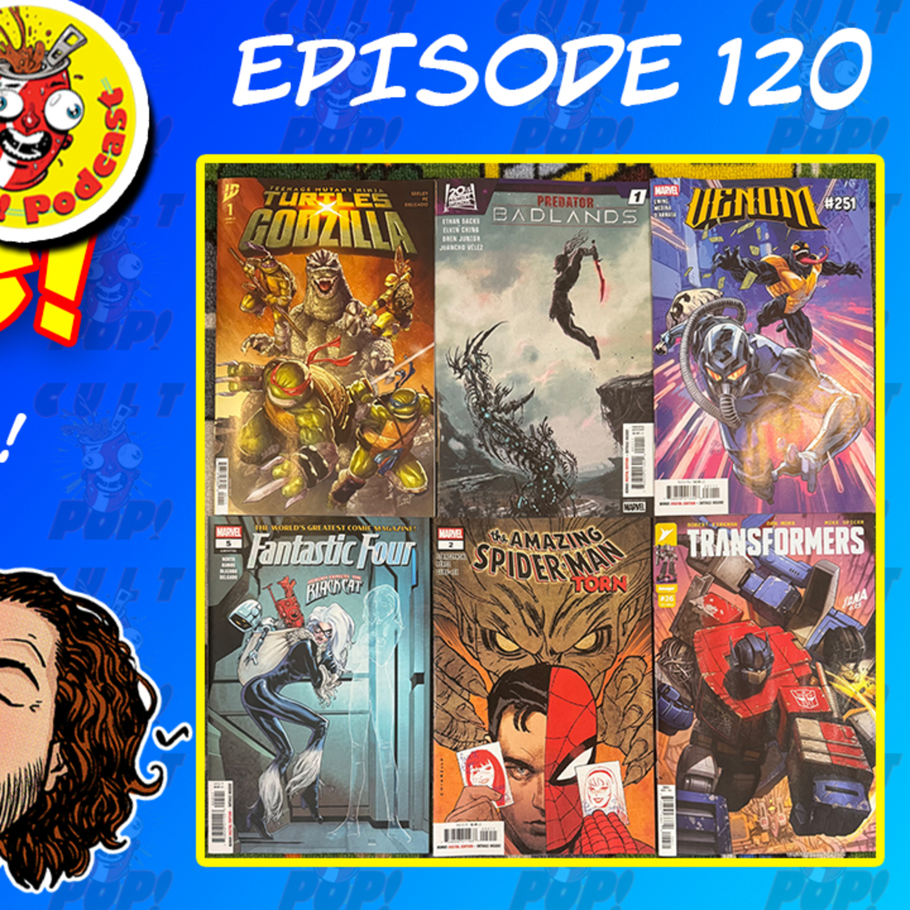 Fresh Floppies 120 - New Comics, November 12, 2025 #TMNTGodzilla #PredatorBadlands #Transformers #Venom #comicreviews