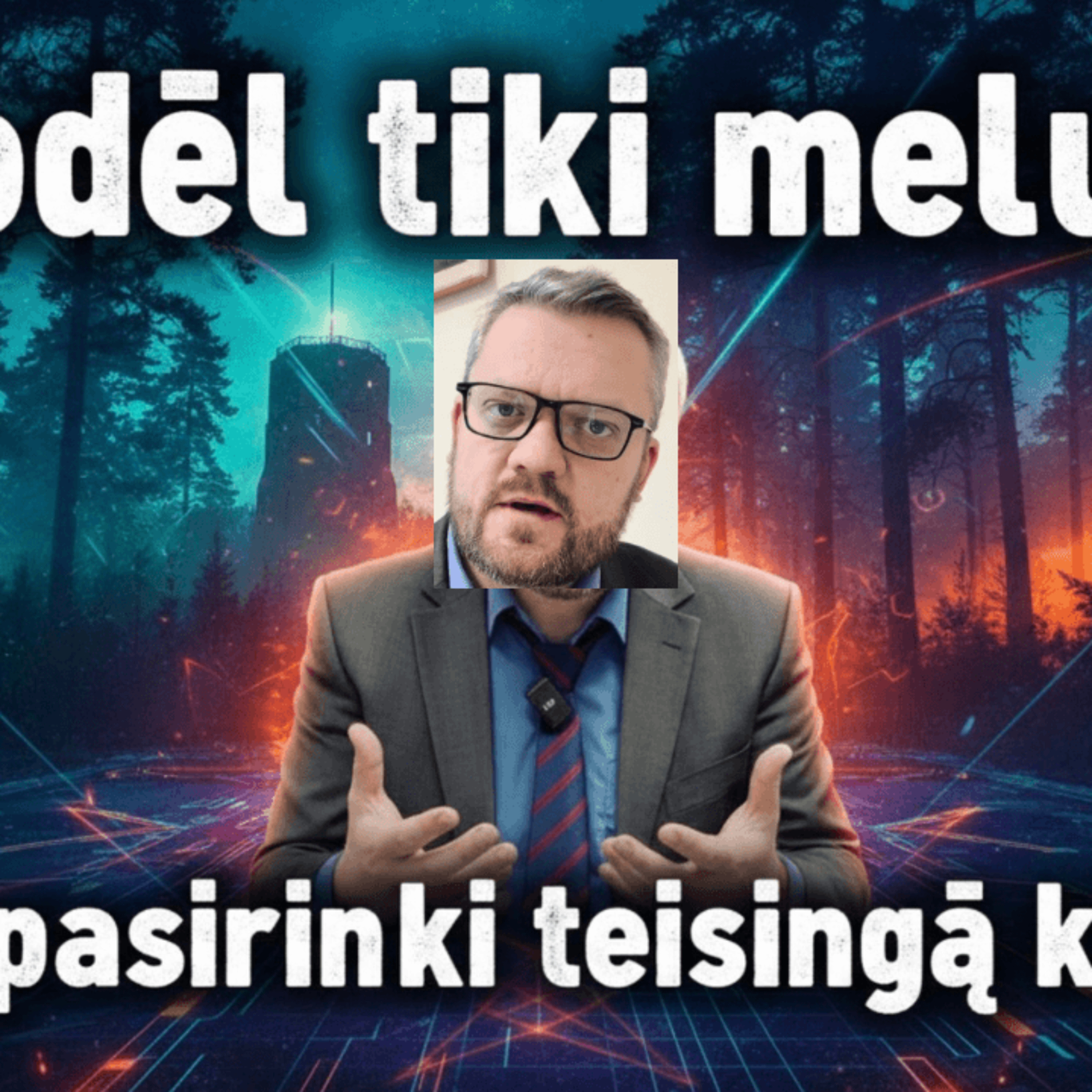 Kodėl tiki melu? Kaip pasirinkti teisingą kelią?
