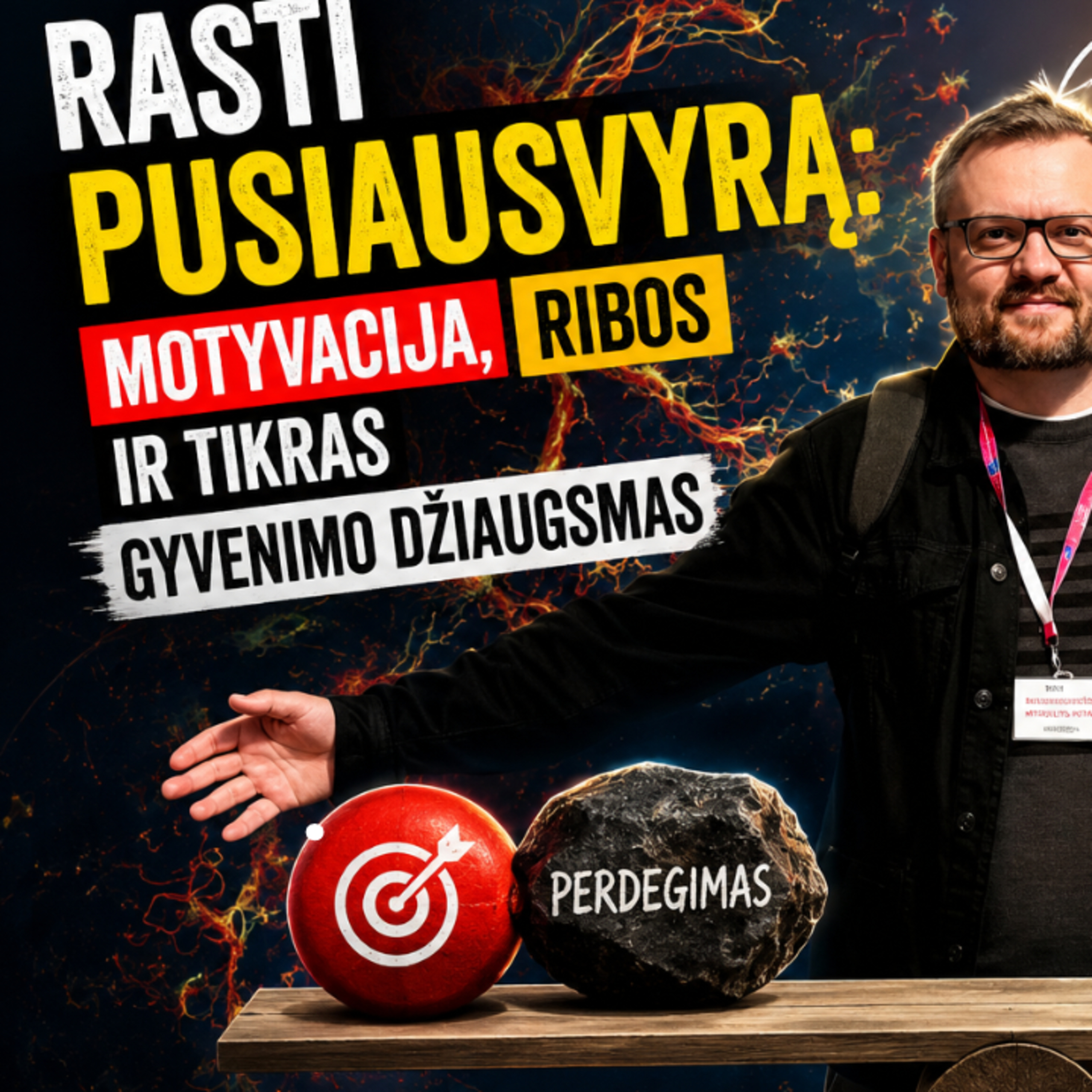 Rasti pusiausvyrą: motyvacija, ribos ir tikras gyvenimo džiaugsmas