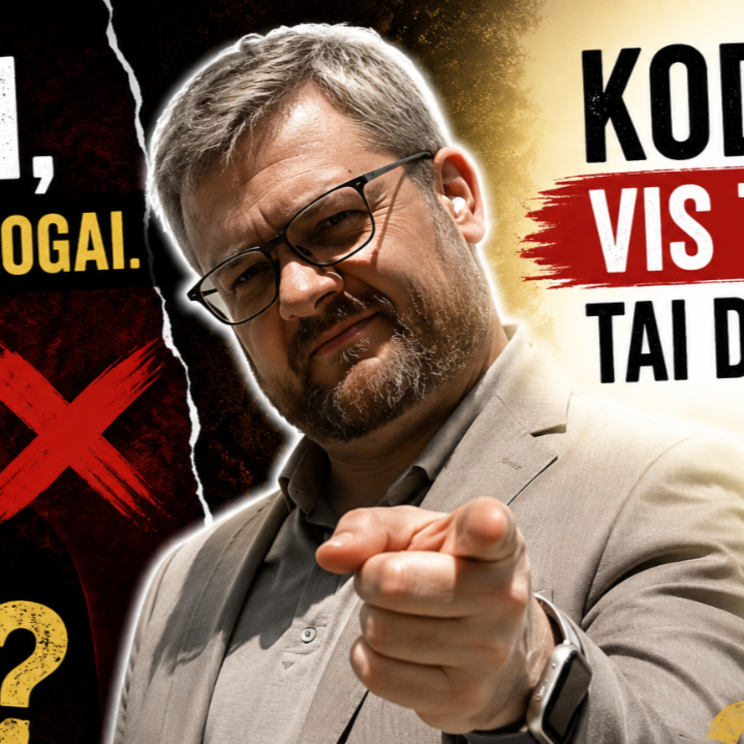 Žinai, kad tai blogai. Kodėl vis tiek tai darai?
