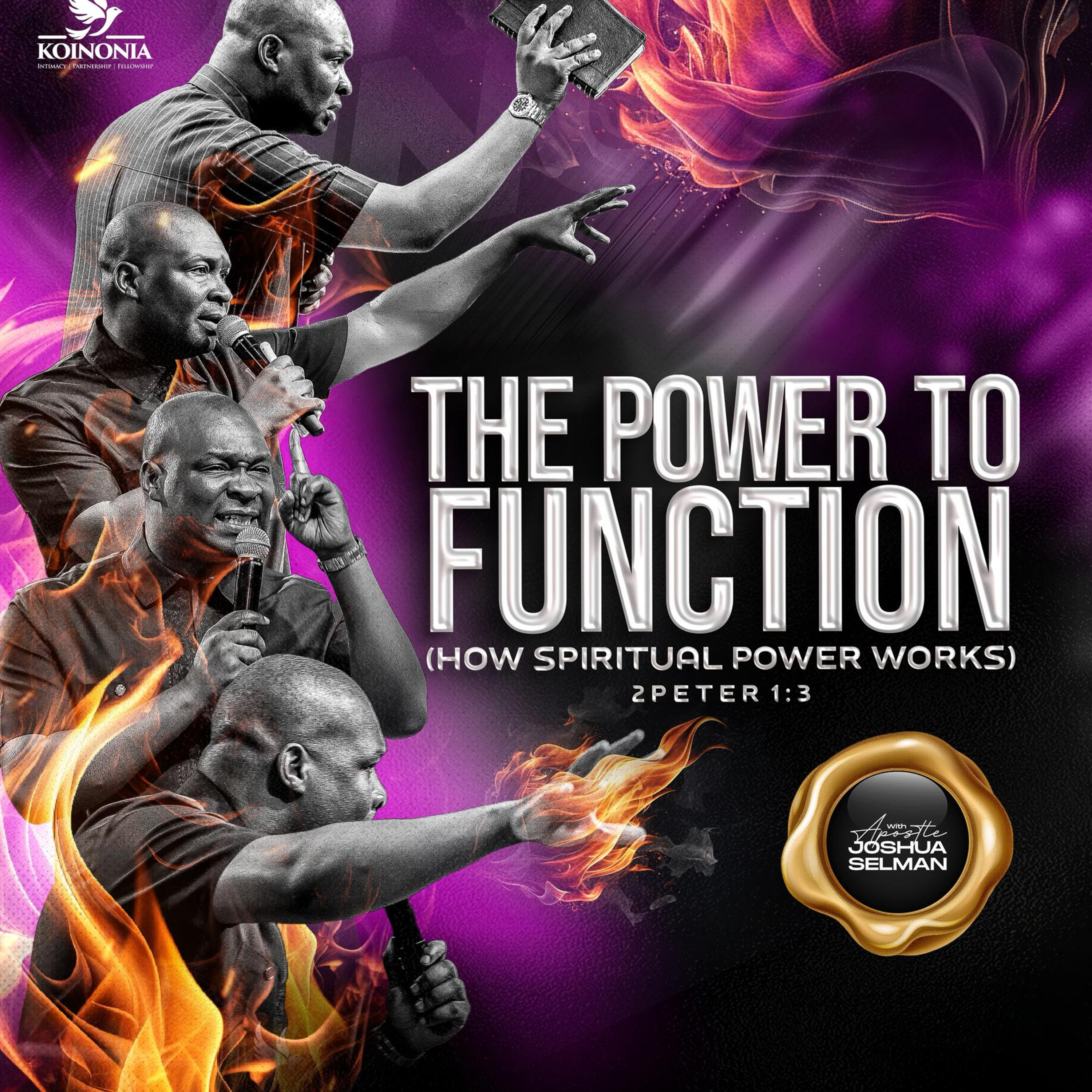 THE POWER TO FUNCTION (HOW SPIRITUAL POWER WORKS) WITH APOSTLE JOSHUA SELMAN episode artwork