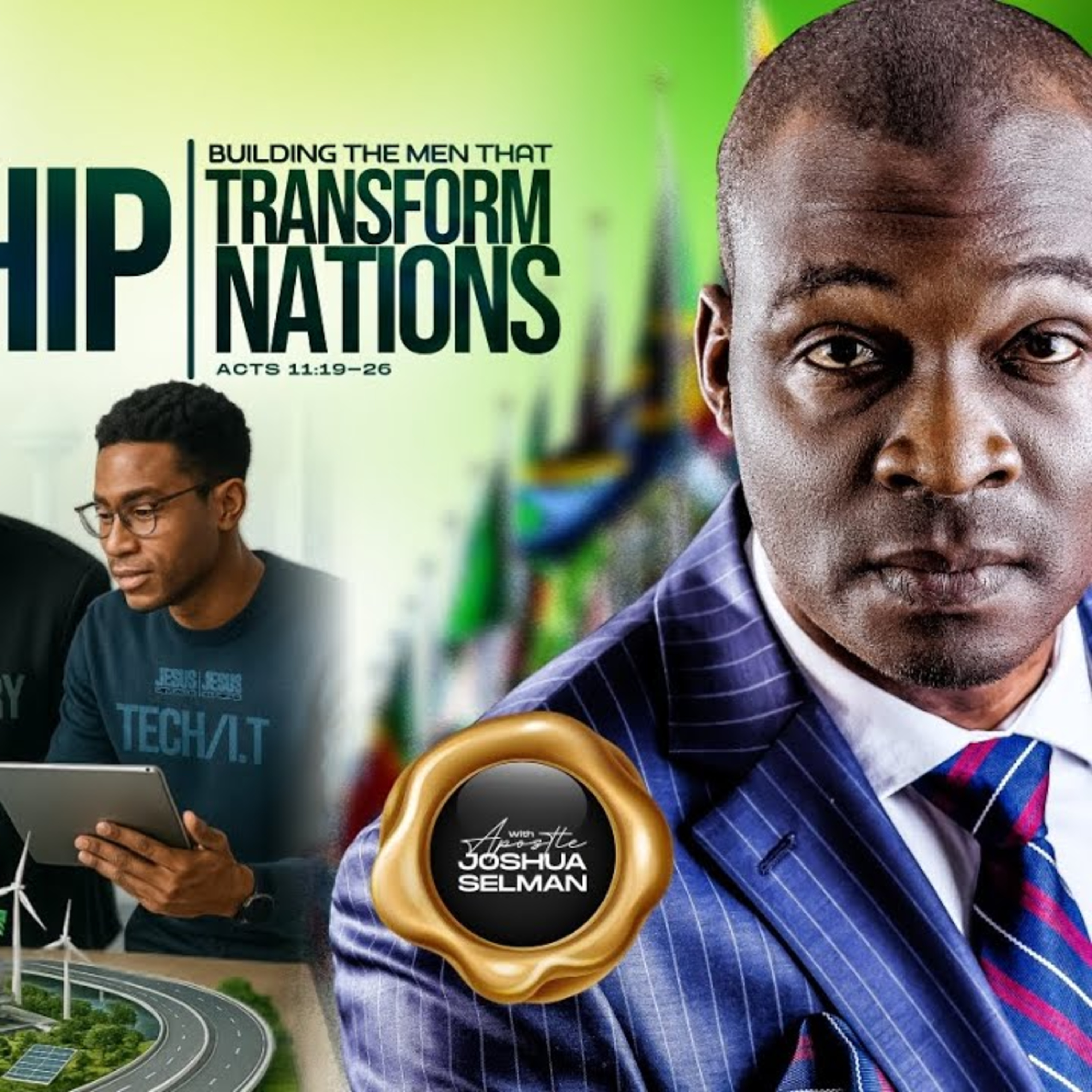 Discipleship: Building the Men That Transform Nations by Apostle Joshua Selman episode artwork