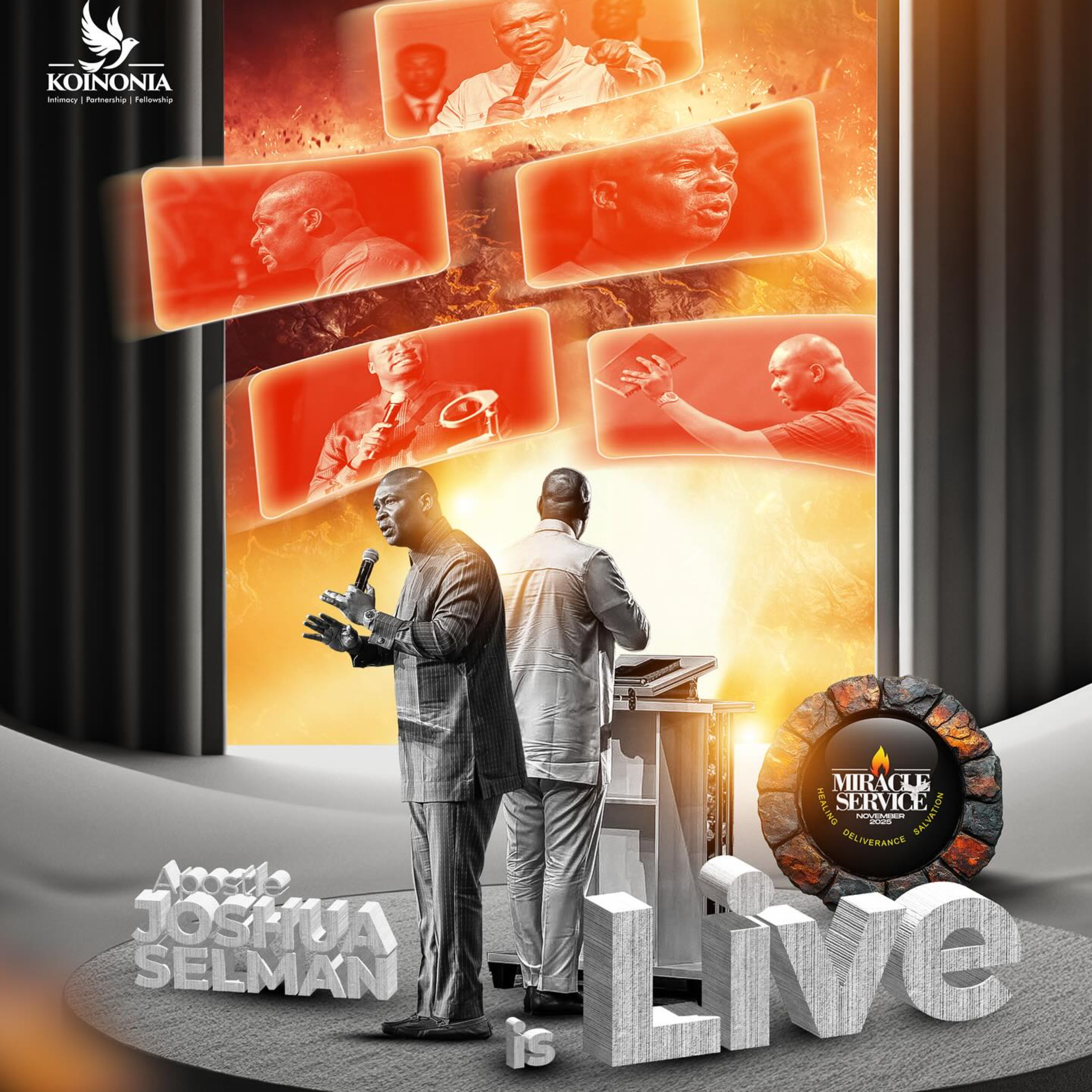 Apostle Joshua Selman — November 2025 Miracle Service | 30·11·2025 (Koinonia Global) episode artwork