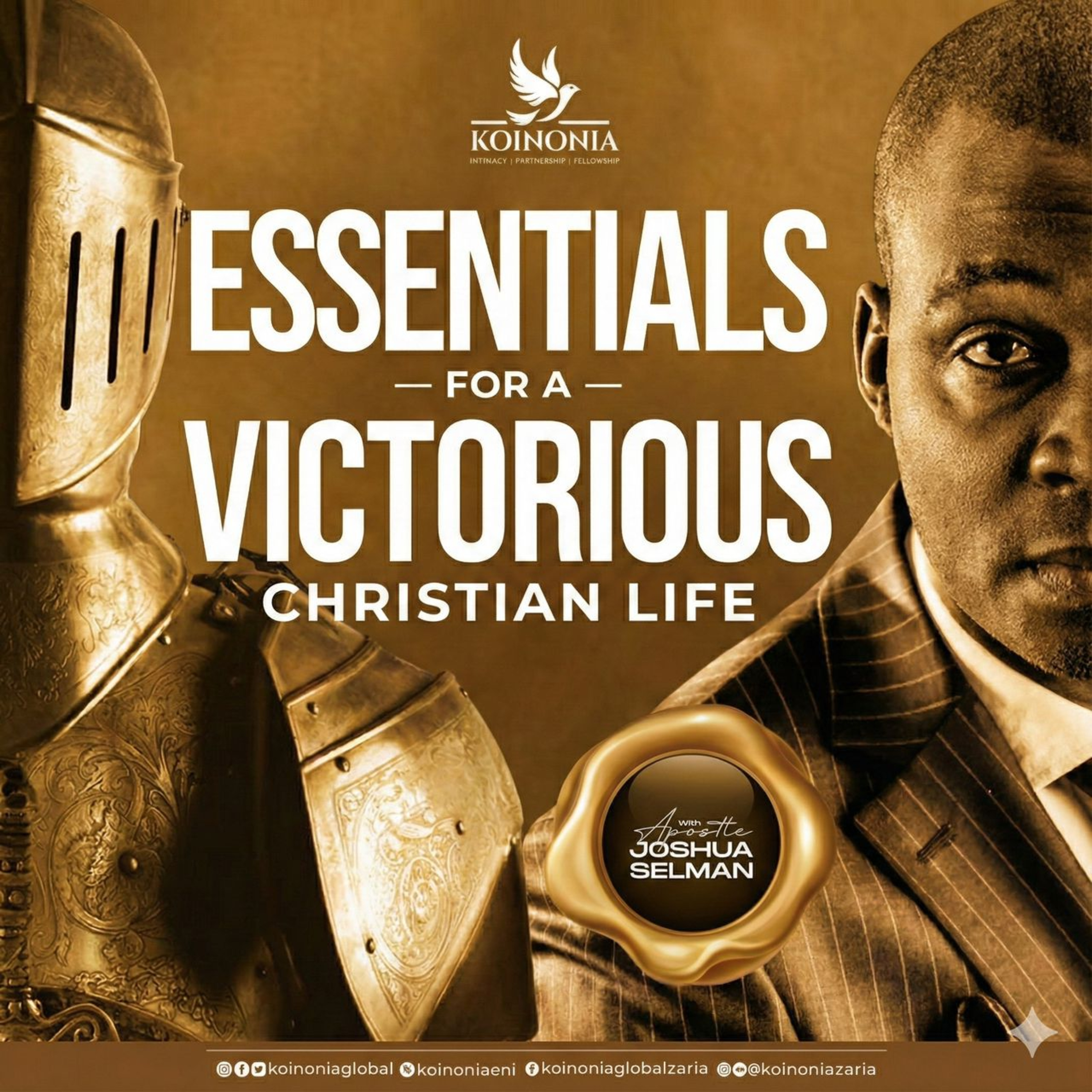 Apostle Joshua Selman - Essentials for a Victorious Christian Life (Koinonia Zaria)inonia Za episode artwork