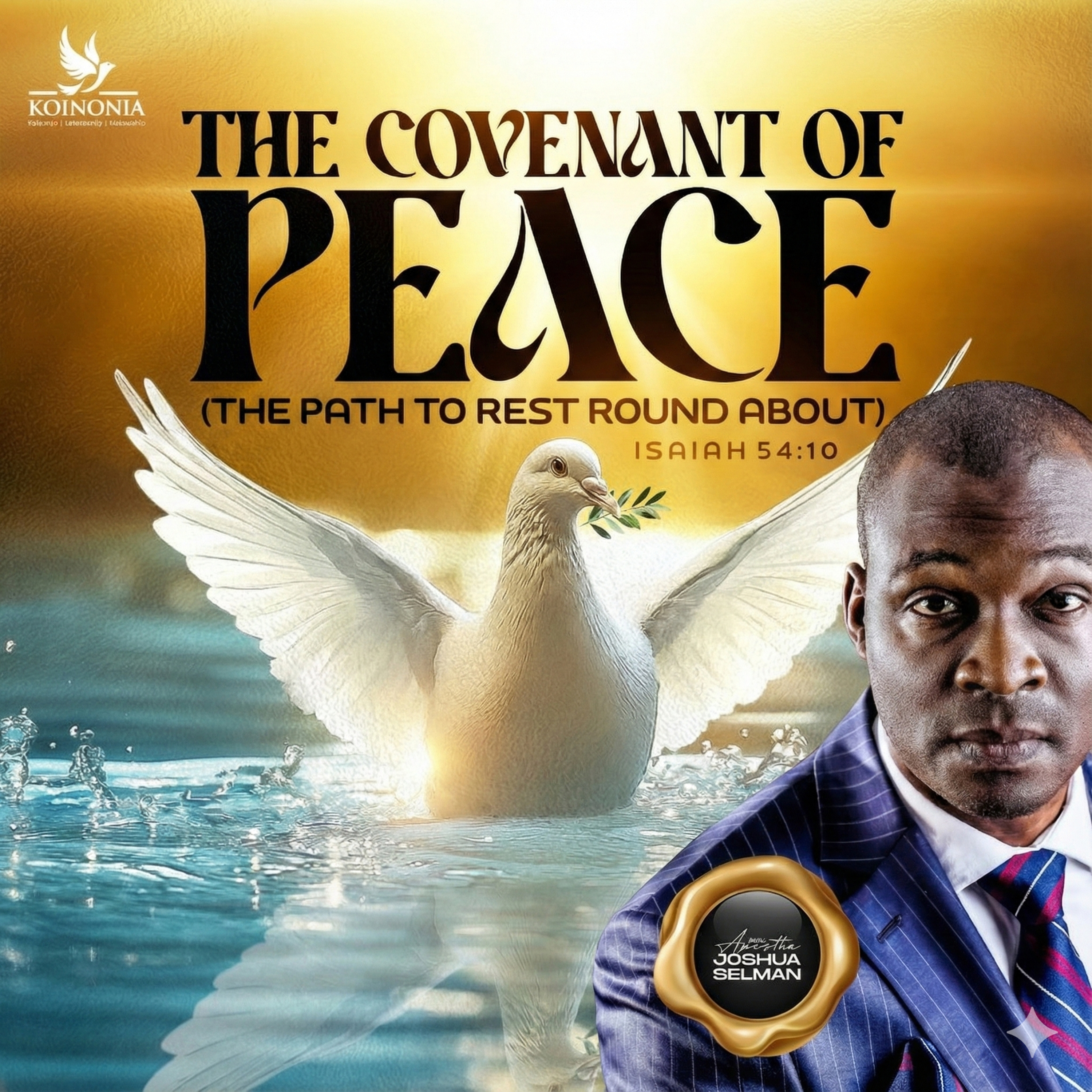 The Covenant of Peace (The Path to Rest Round About) — Apostle Joshua Selman episode artwork