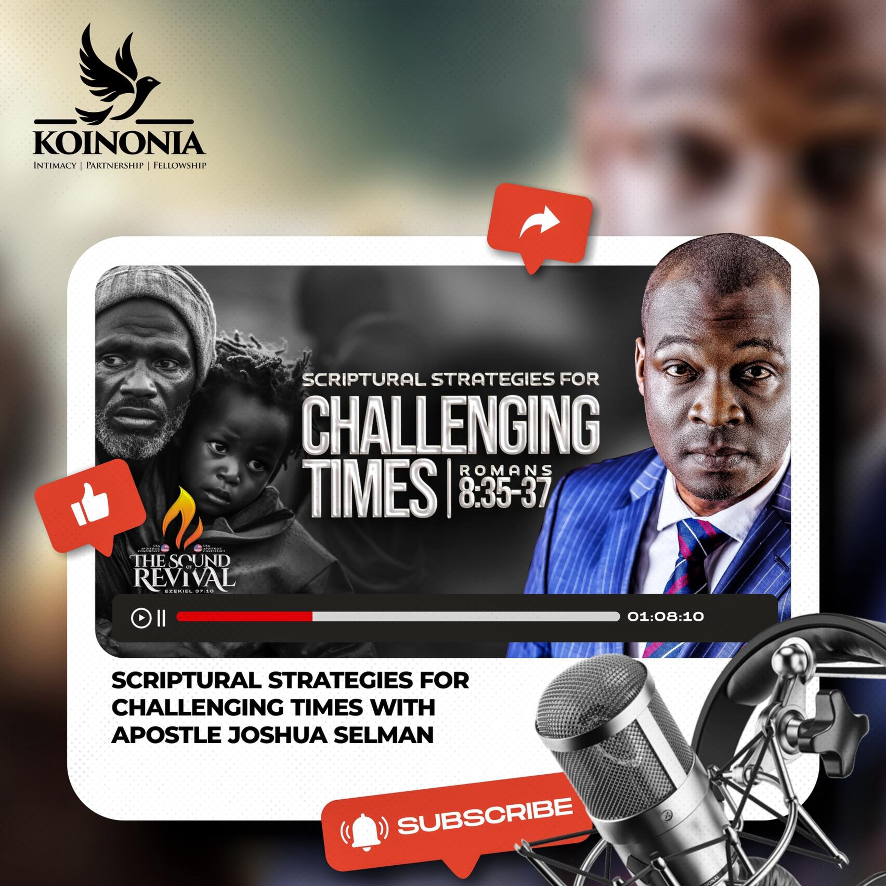 Scriptural Strategies for Challenging Times by Apostle Joshua Selman episode artwork