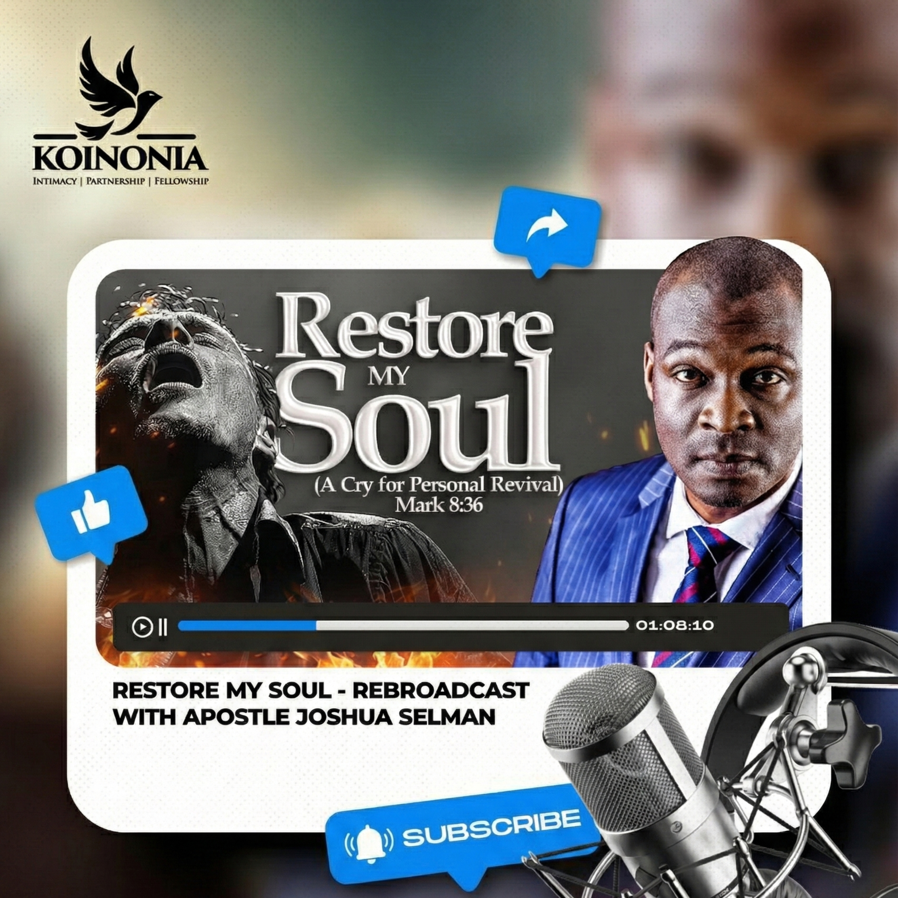 Restore My Soul (A Cry for Personal Revival) — Apostle Joshua Selman (Rebroadcast) episode artwork