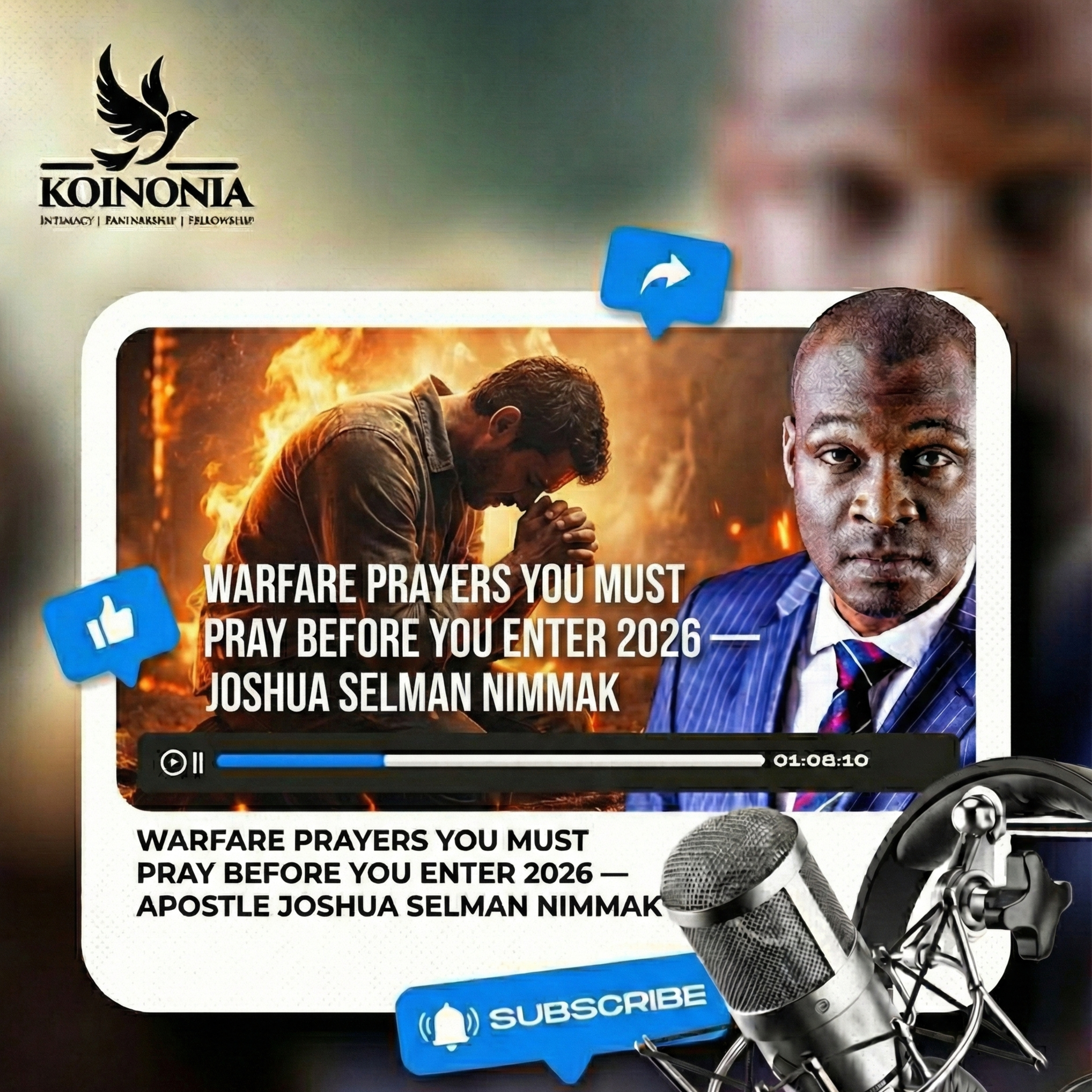 Warfare Prayers You Must Pray Before You Enter 2026 — Apostle Joshua Selman Nimmak episode artwork